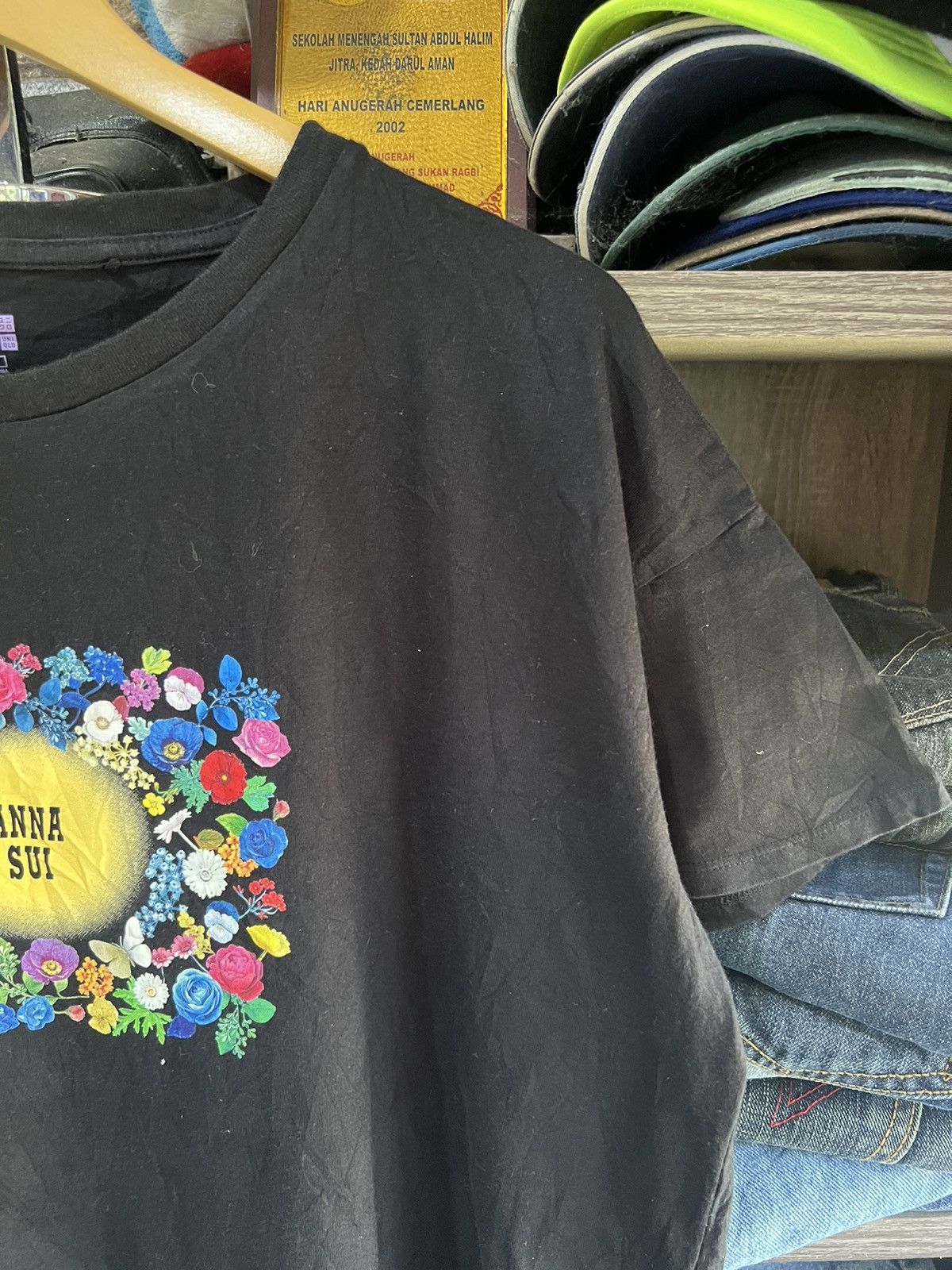 Anna Sui 🔥Anna Sui Uniqlo Floral Printed Tees Size XL / US 12-14 / IT 48-50 - 5 Thumbnail