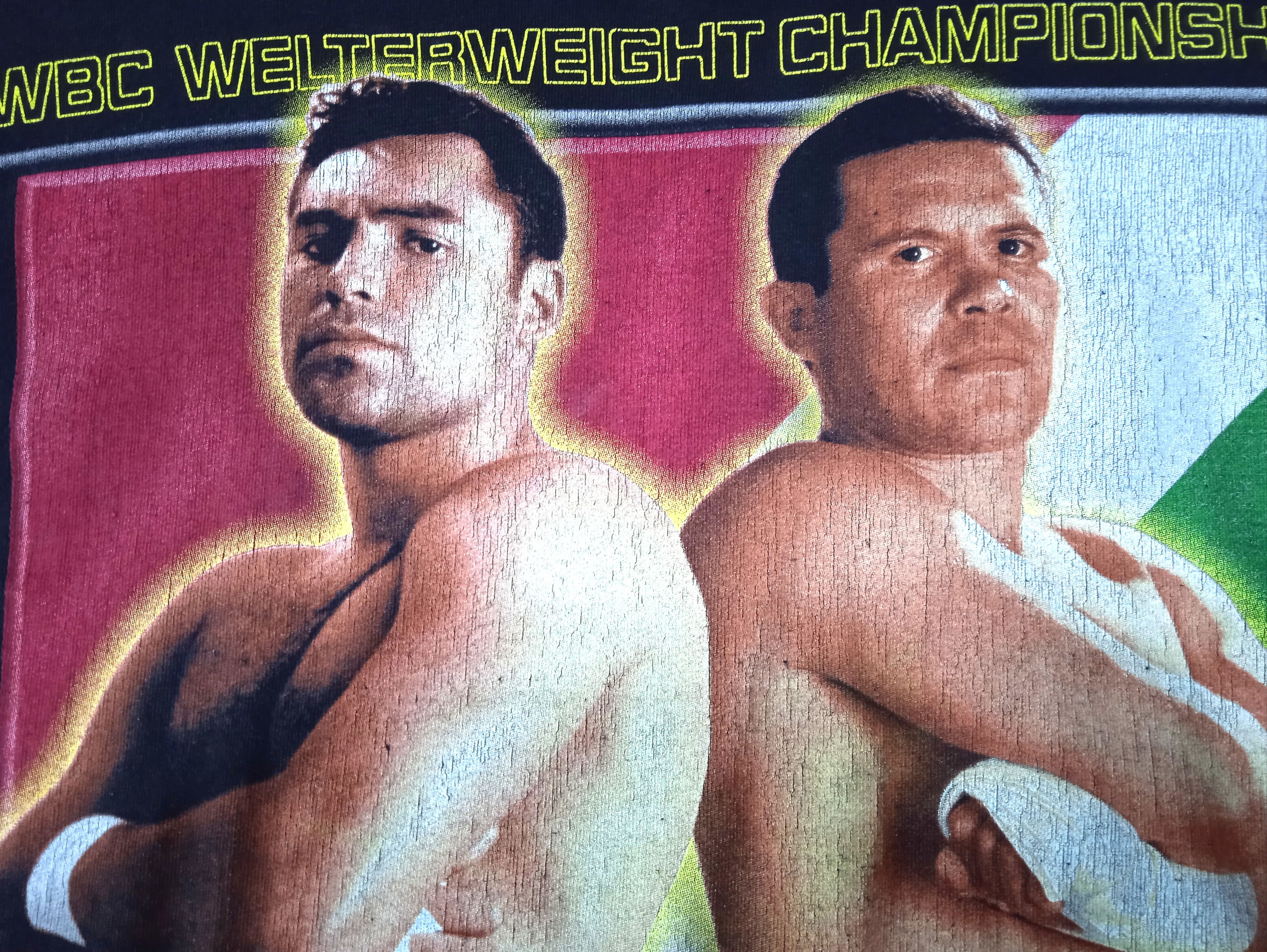 Other Vintage 90s De La Hoya Vs Chavez T-Shirt Boxing Size US XL / EU 56 / 4 - 2 Thumbnail