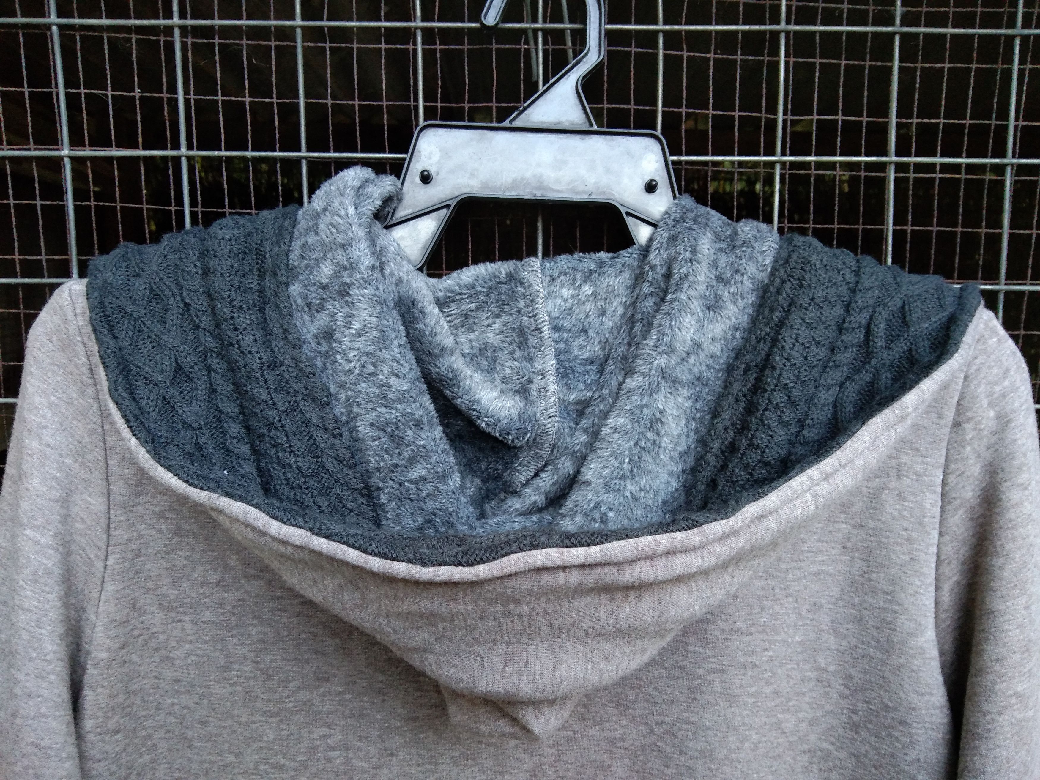 Japanese Brand SPRING & AUTUMN UNBUTTON COAT WITH HOODIE Size US M / EU 48-50 / 2 - 7 Thumbnail