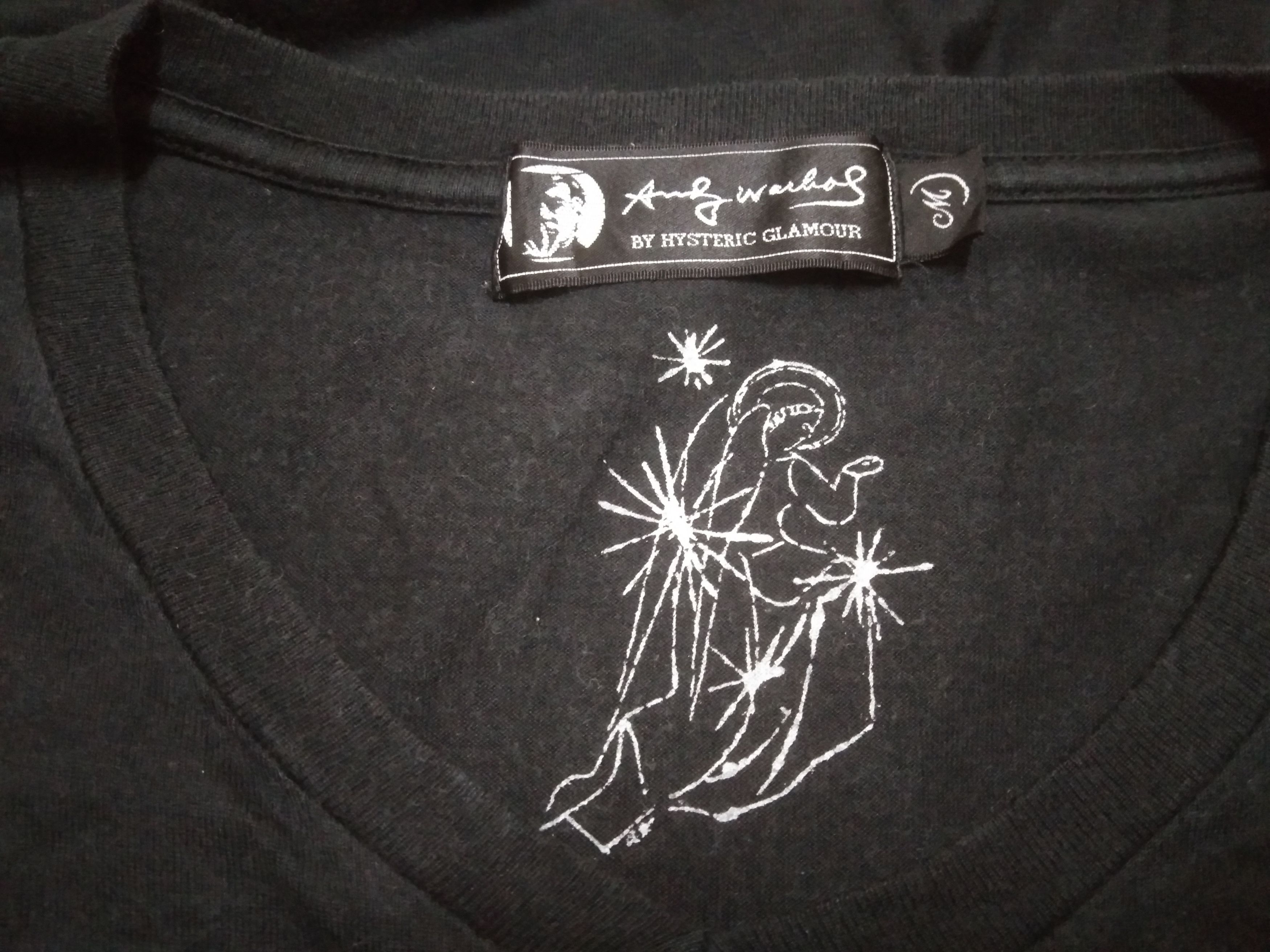 Hysteric Glamour × Japanese Brand HYSTERIC GLAMOUR X ANDY WARHOL T-SHIRT Size US M / EU 48-50 / 2 - 3 Thumbnail