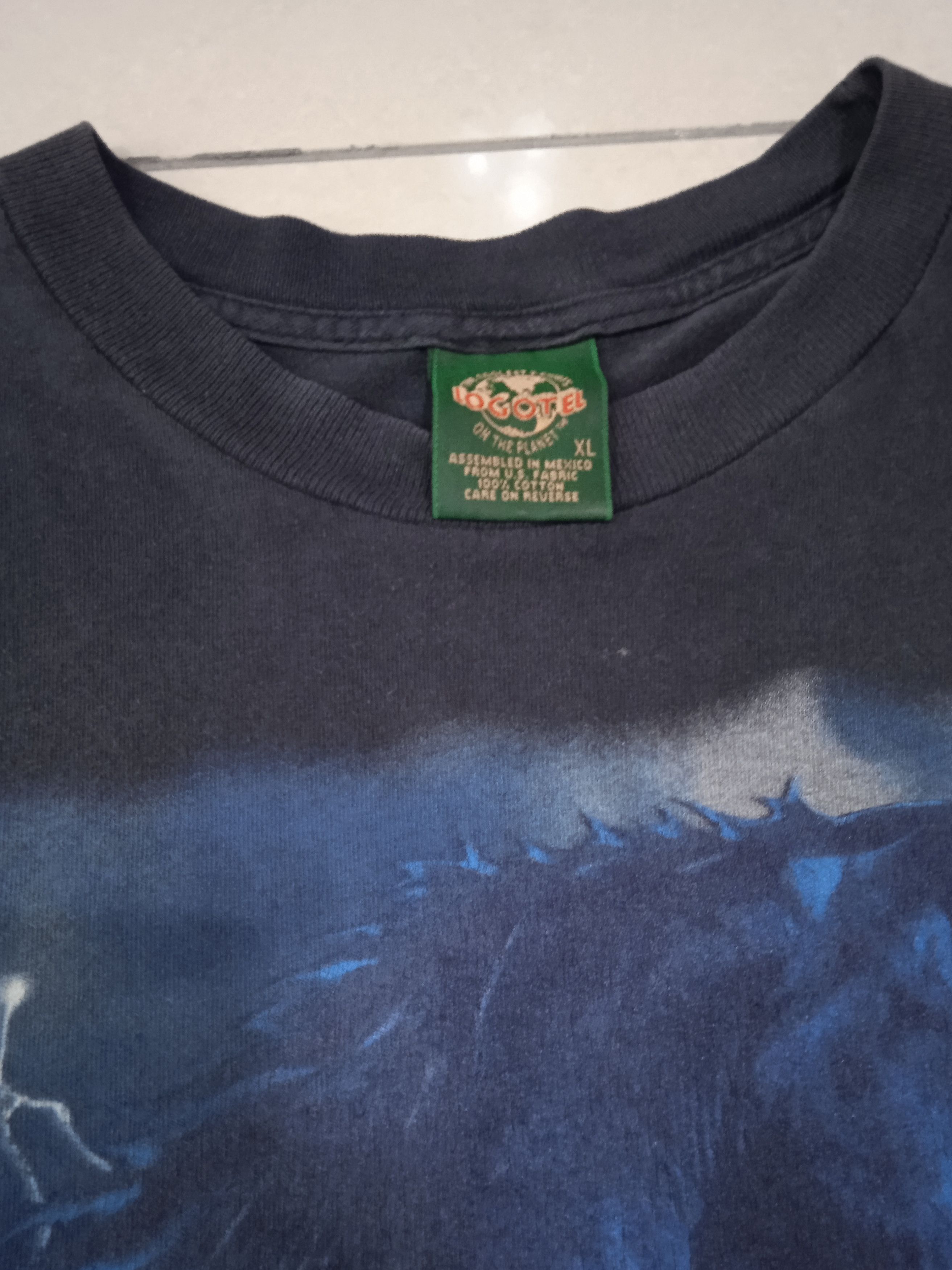 WWF Vintage 90s WCW The Four Horsemen T Shirt Ric Flair Size US XL / EU 56 / 4 - 3 Thumbnail