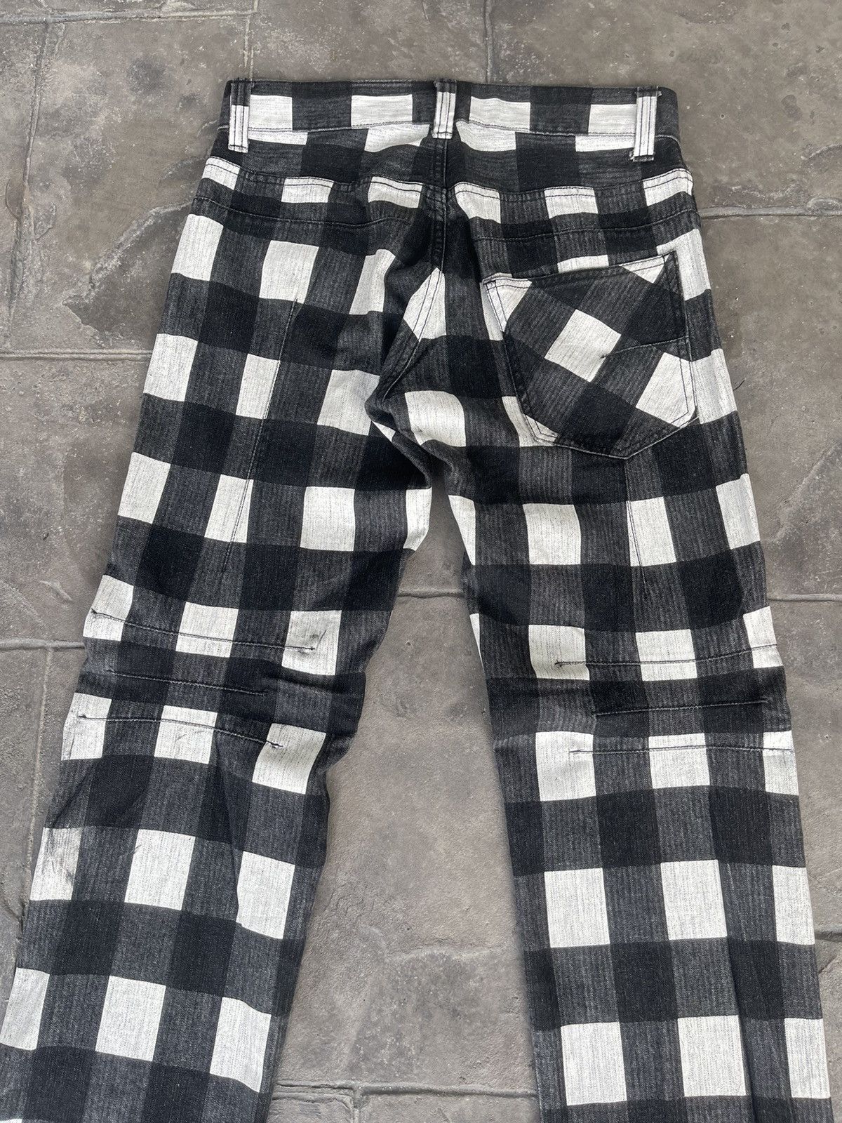 Tornado Mart JAPAN MADE As Super Sonic Parashuto Checkered Plaid Tartan Size US 30 / EU 46 - 2 Thumbnail