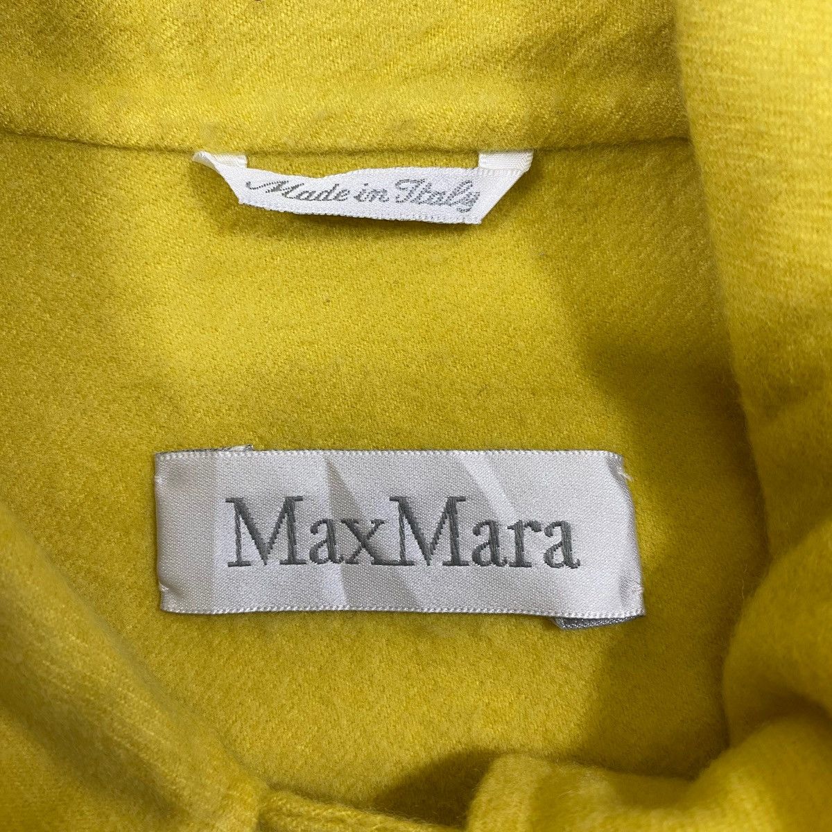 Max Mara Vintage MAX MARA Italian Designer Wool Peacoat Jacket Size L / US 10 / IT 46 - 6 Thumbnail