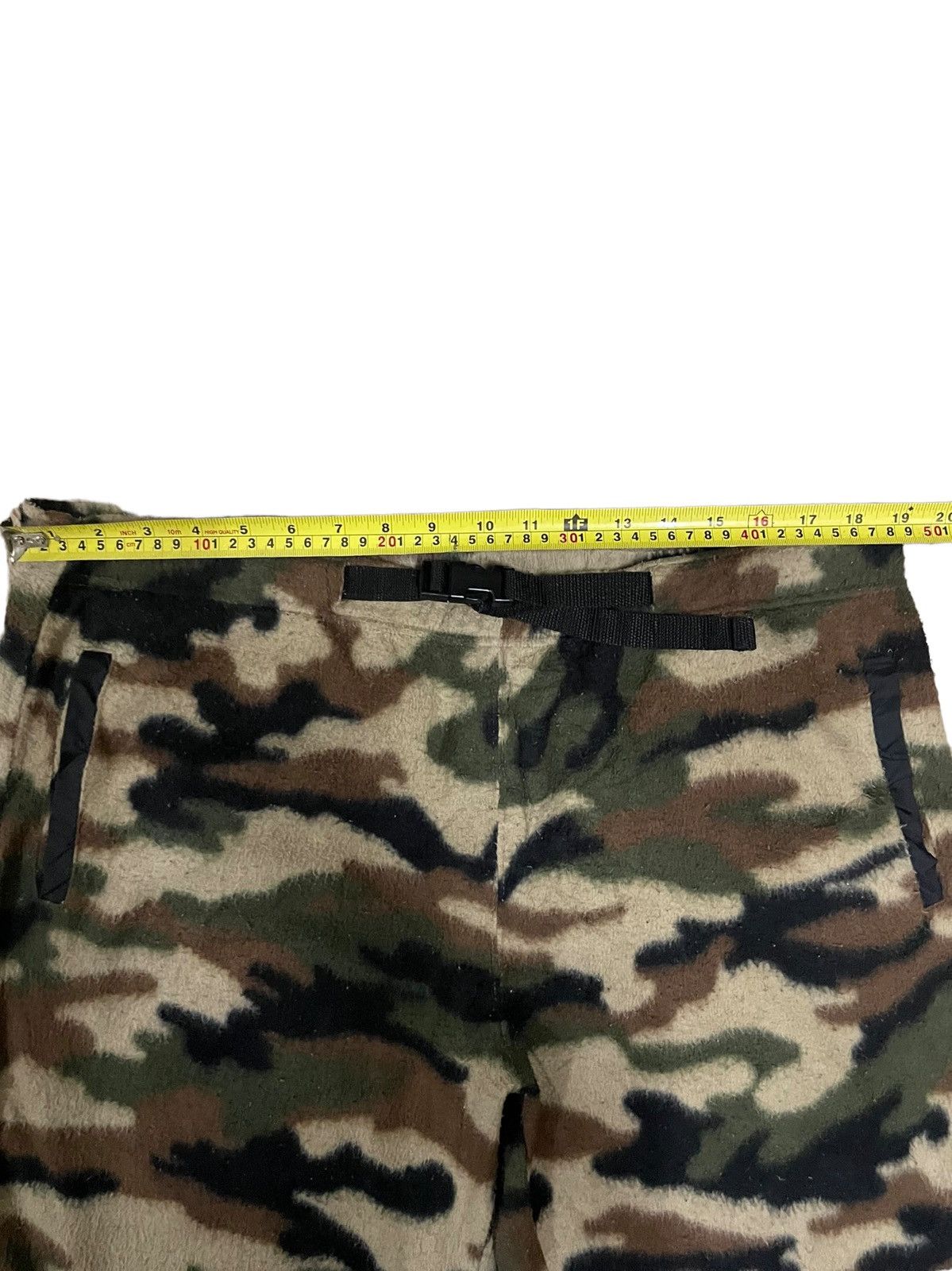 Japanese Brand Japanese Camouflage Buckle Clip Fleece Archive Pants Size US 38 / EU 54 - 11 Thumbnail