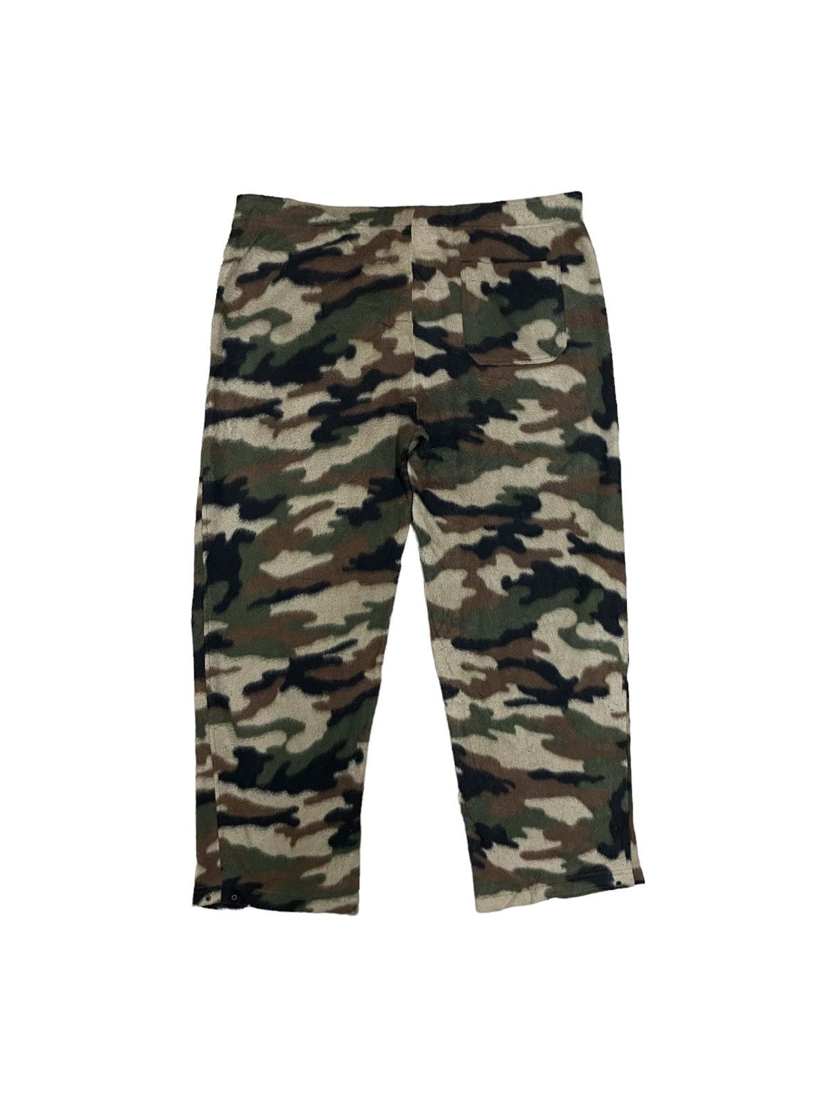 Japanese Brand Japanese Camouflage Buckle Clip Fleece Archive Pants Size US 38 / EU 54 - 10 Thumbnail