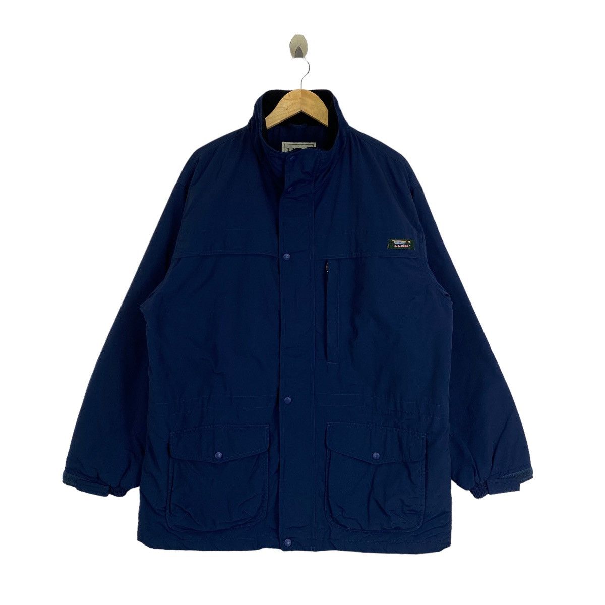 L.L. Bean × Vintage Vintage L.L.BEAN Outdoor Sport Small Logo Zipper Jacket Size US XL / EU 56 / 4 - 1 Thumbnail