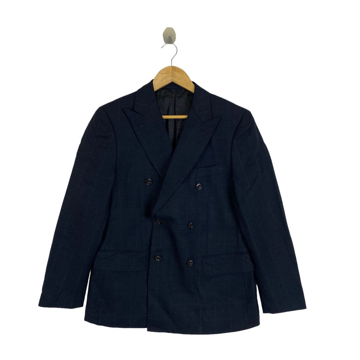 Japanese Brand FICCE By DON KONISHI Japanese Designer Blazer Coat Jacket Size 40R - 2 Thumbnail