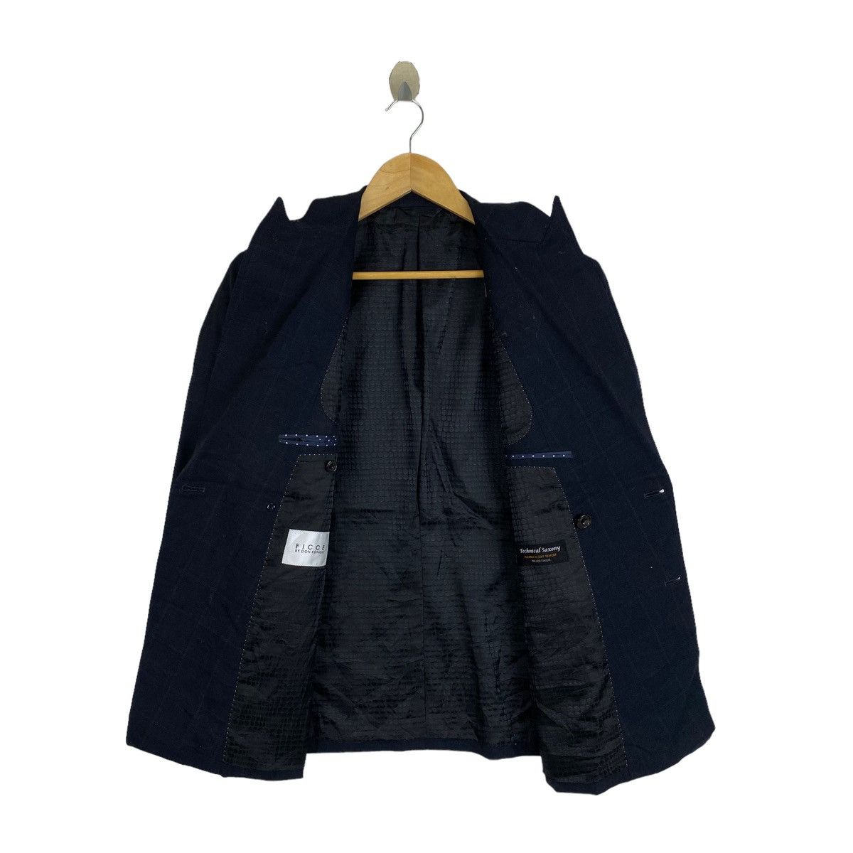 Japanese Brand FICCE By DON KONISHI Japanese Designer Blazer Coat Jacket Size 40R - 4 Thumbnail