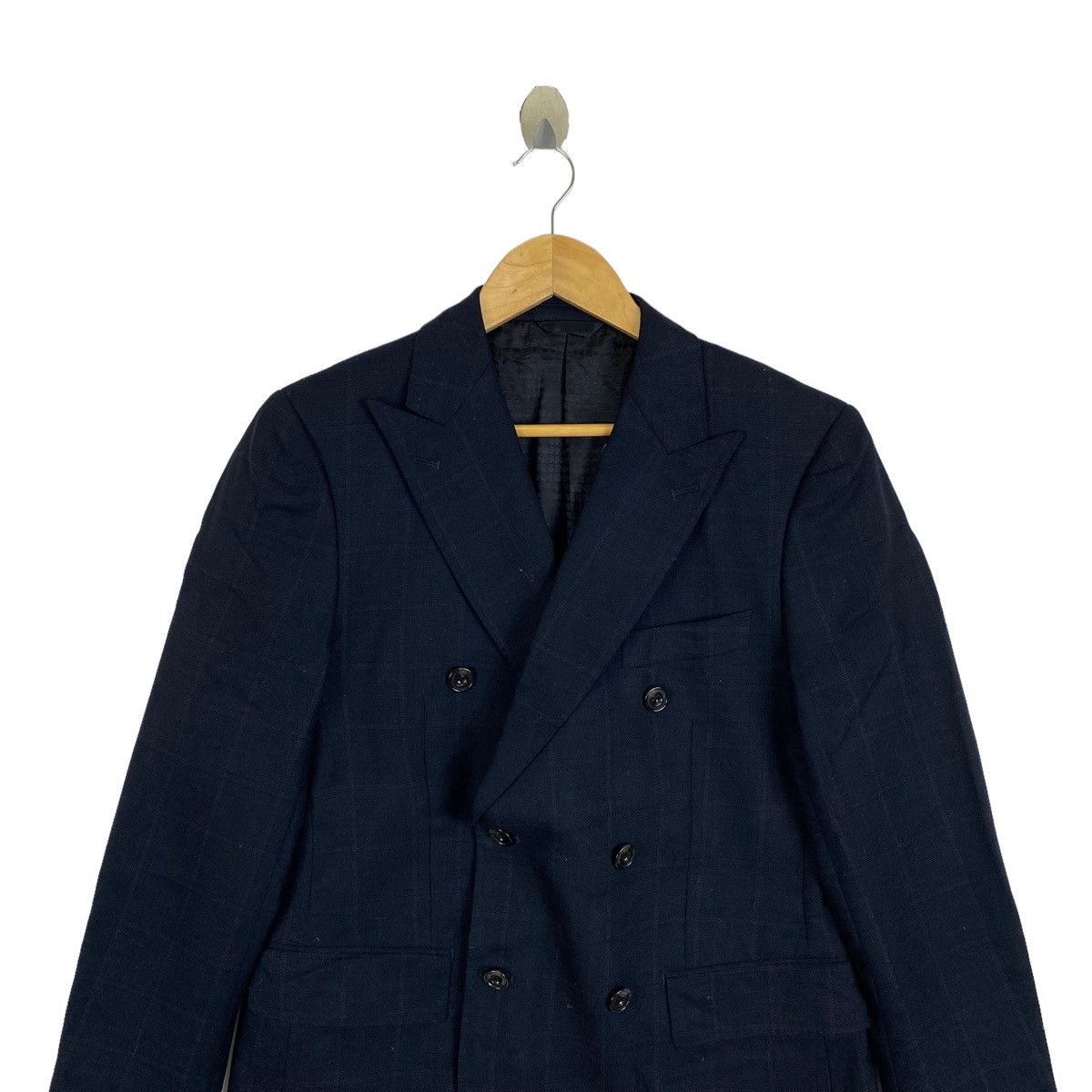 Japanese Brand FICCE By DON KONISHI Japanese Designer Blazer Coat Jacket Size 40R - 6 Thumbnail