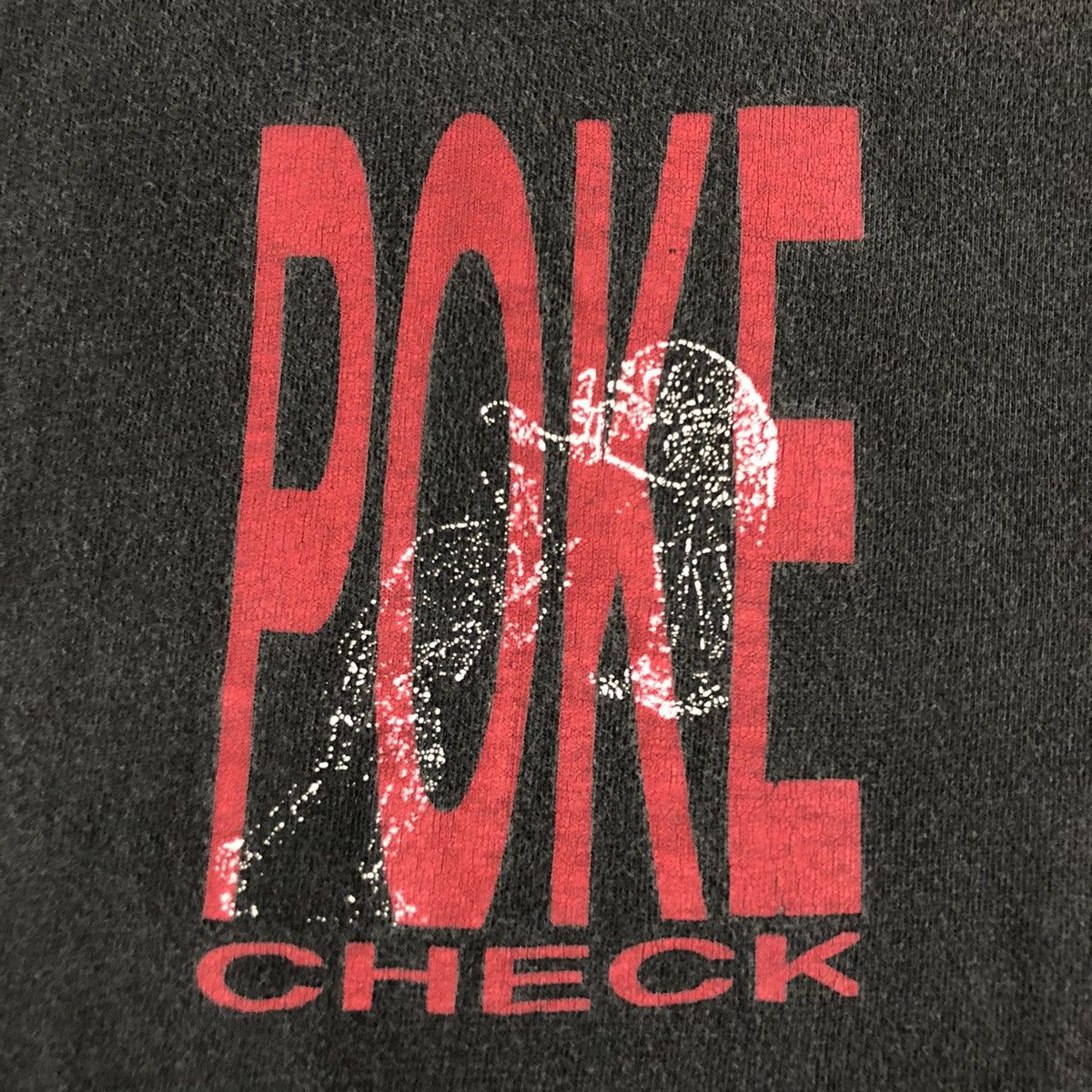 Vintage Lacrosse Poke Check Impale Stick Stab Sport Faded Vintage T Size US XL / EU 56 / 4 - 4 Thumbnail