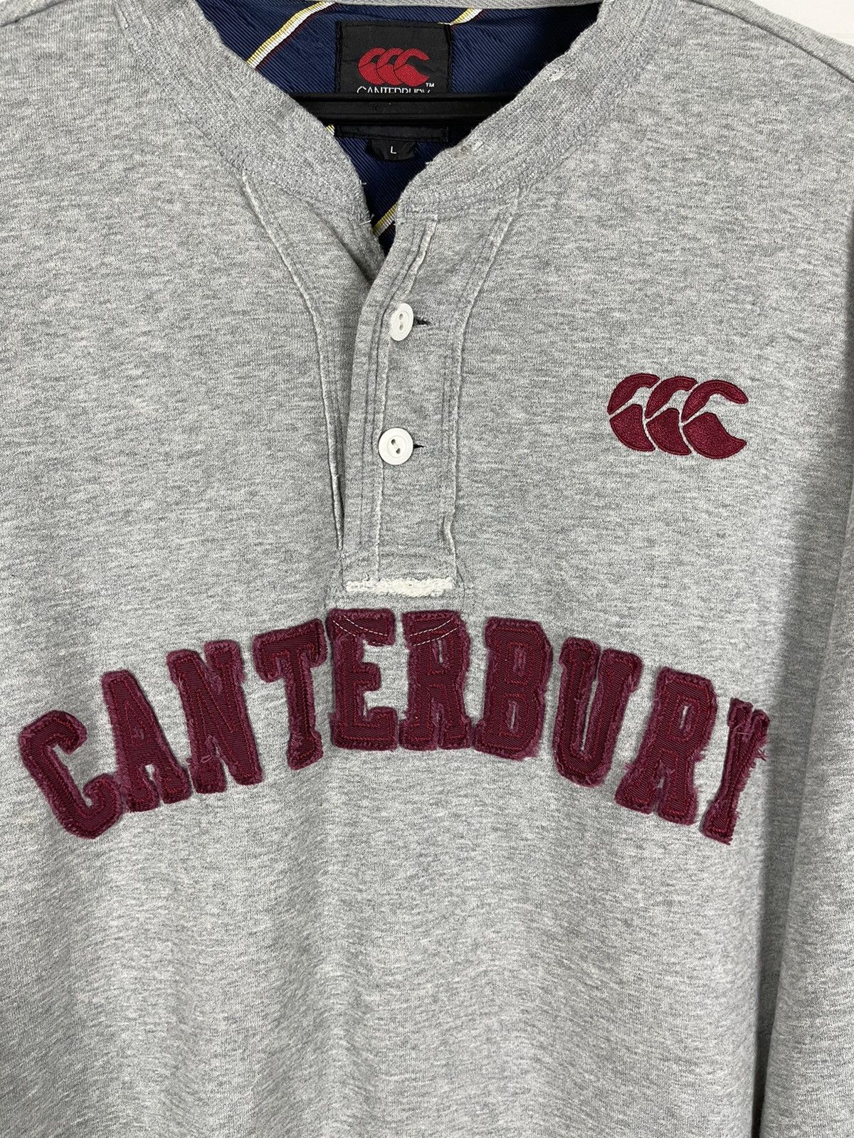 Canterbury of New Zealand × Vintage VINTAGE CANTERBURY SWEATSHIRT BIG LOGO L Size US L / EU 52-54 / 3 - 2 Thumbnail