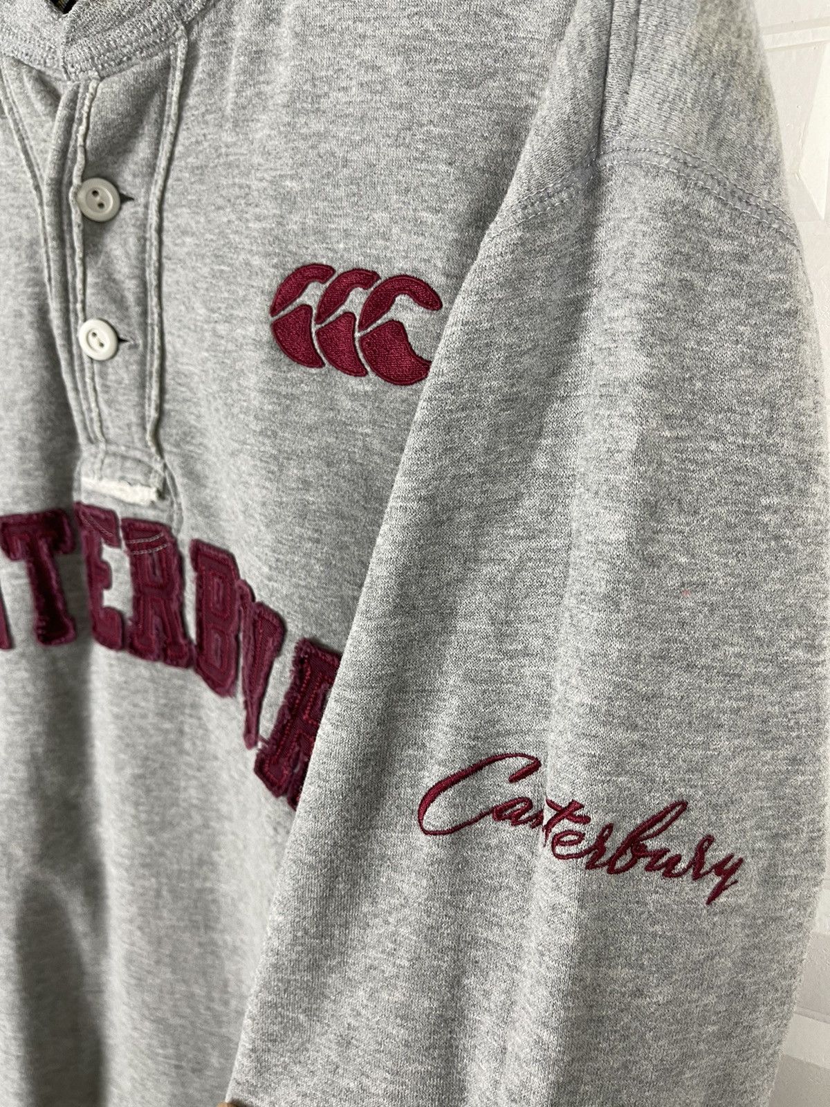 Canterbury of New Zealand × Vintage VINTAGE CANTERBURY SWEATSHIRT BIG LOGO L Size US L / EU 52-54 / 3 - 3 Thumbnail