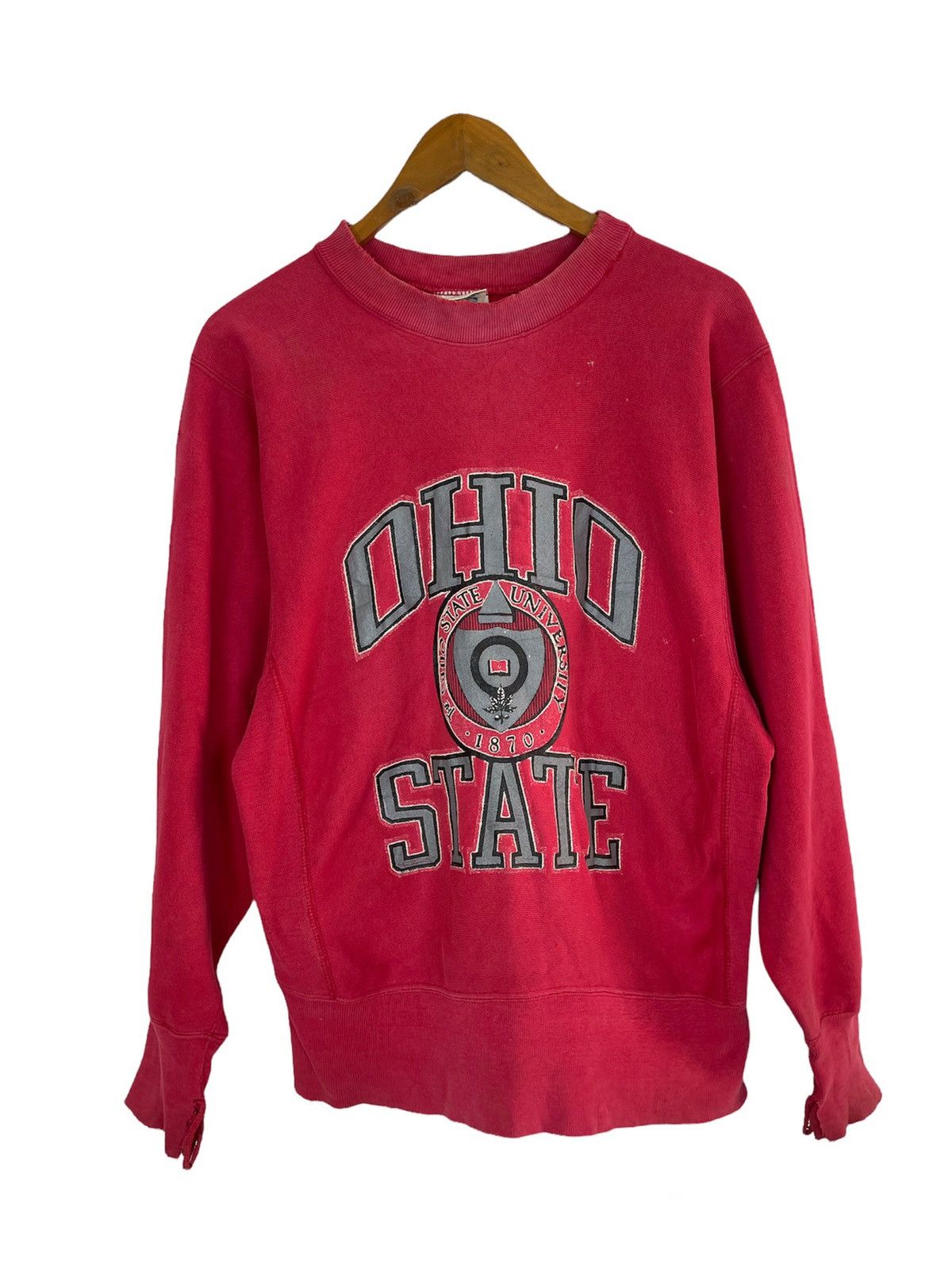 Champion Vintage 1980 Reverse Weave CHAMPION OHIO STATE UNIVERSITY Size US M / EU 48-50 / 2 - 1 Thumbnail