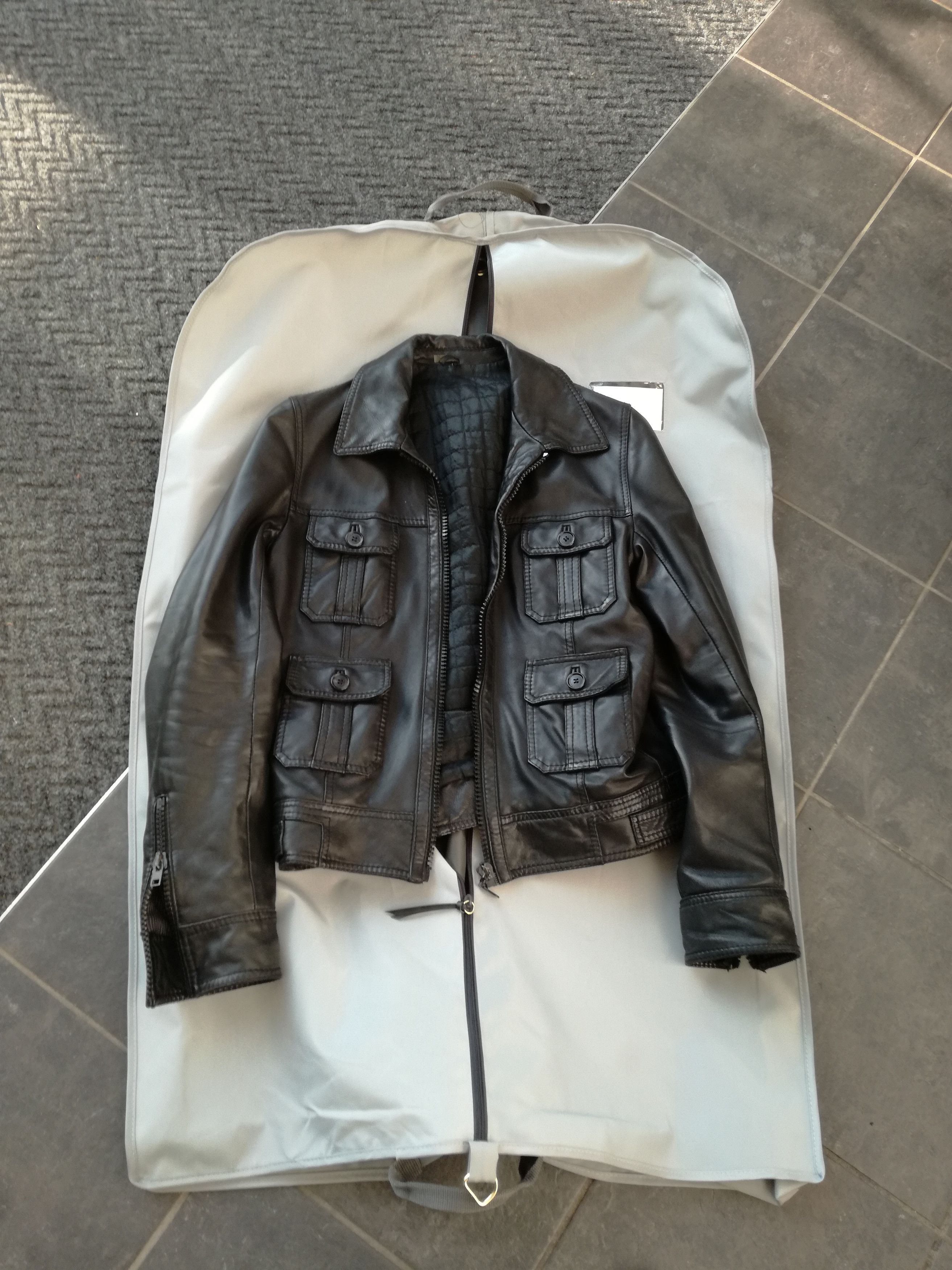 Dior Dior Homme FW07 Navigate 4-Pocket Leather Jacket 46 Hedi