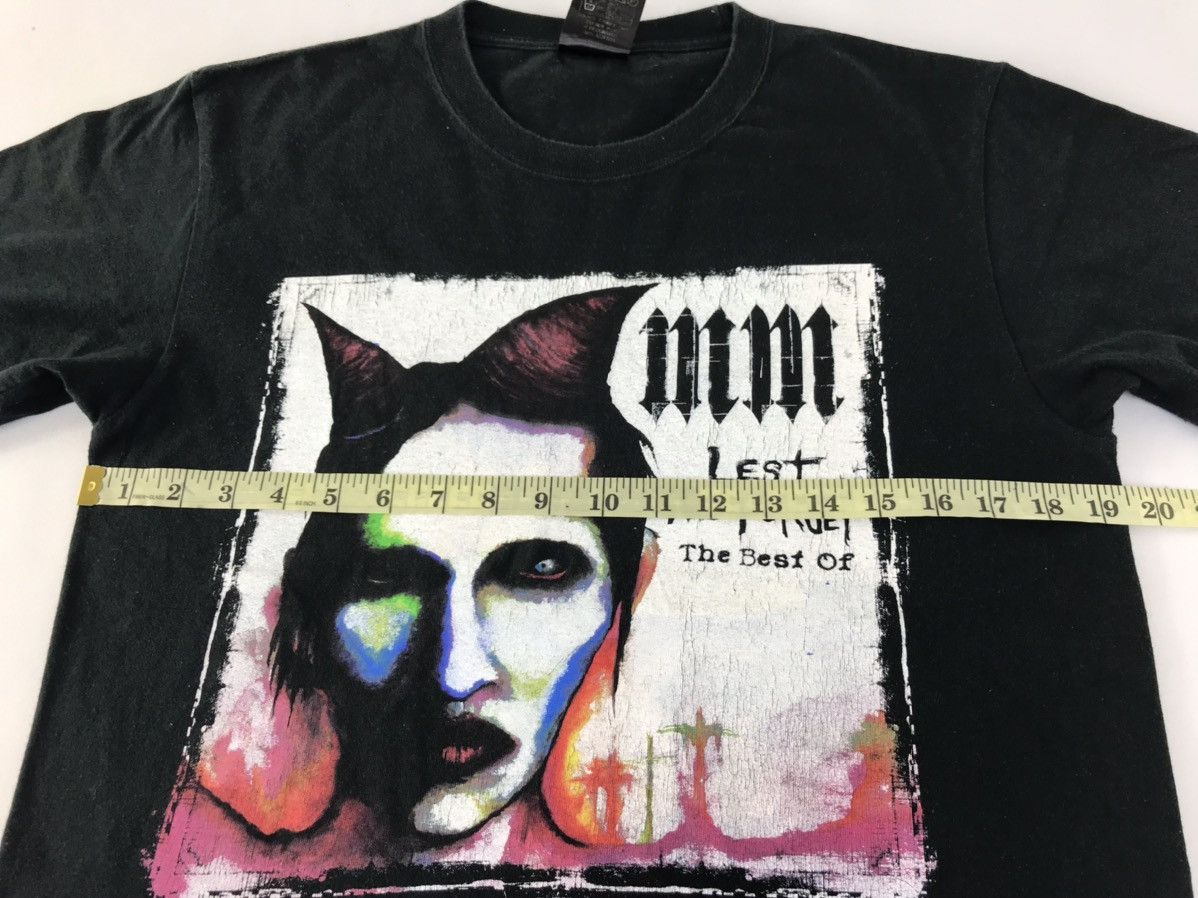 Band Tees × Marilyn Manson × Vintage Y2k Marilyn Manson Forget Best Against All Gods Tour R139j Size US M / EU 48-50 / 2 - 8 Thumbnail