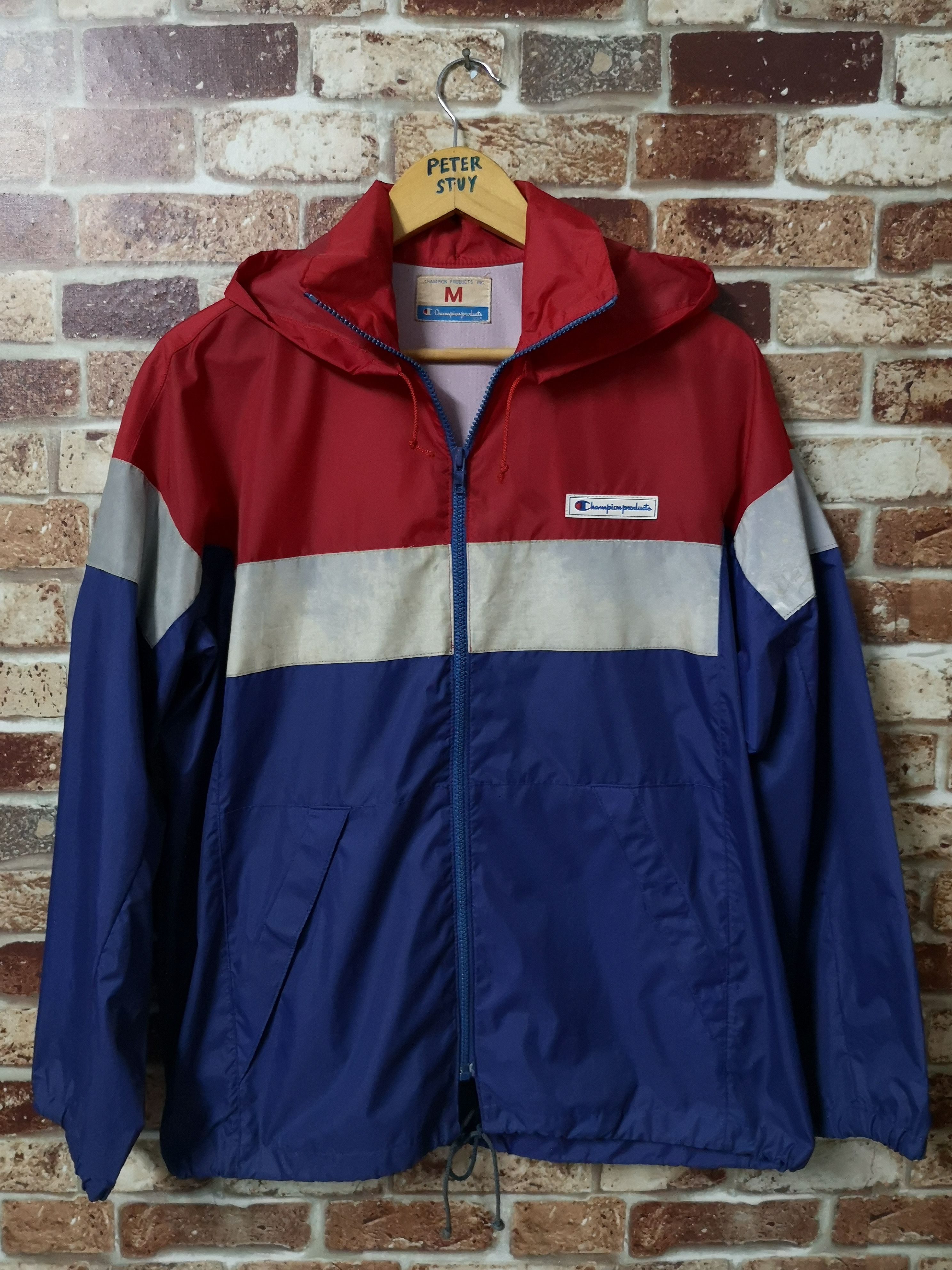 Champion × Vintage Vintage Champion Windbreaker Size US M / EU 48-50 / 2 - 1 Thumbnail