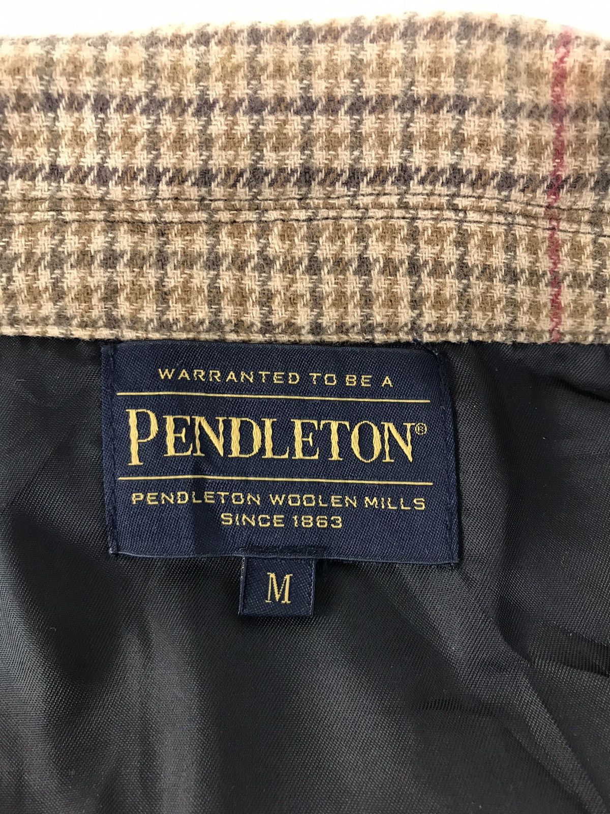 Pendleton × Vintage Pendleton Woolen Mills Flannel Shirt Button up Check Double Size US L / EU 52-54 / 3 - 6 Thumbnail