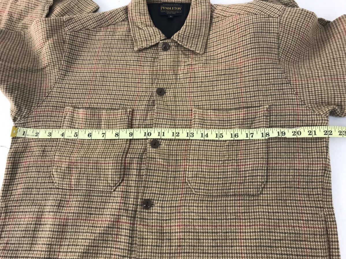 Pendleton × Vintage Pendleton Woolen Mills Flannel Shirt Button up Check Double Size US L / EU 52-54 / 3 - 9 Thumbnail