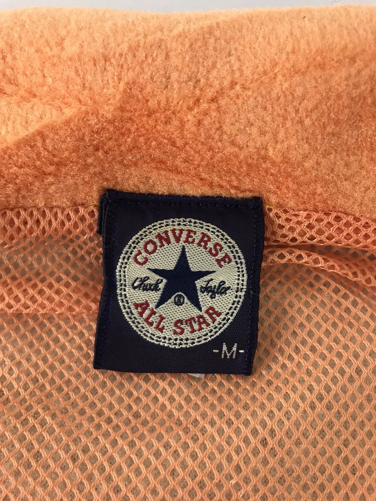 Converse × Vintage Converse Fleece Sweatshirt Zipper Style Embroidered Logo Size M / US 6-8 / IT 42-44 - 6 Thumbnail