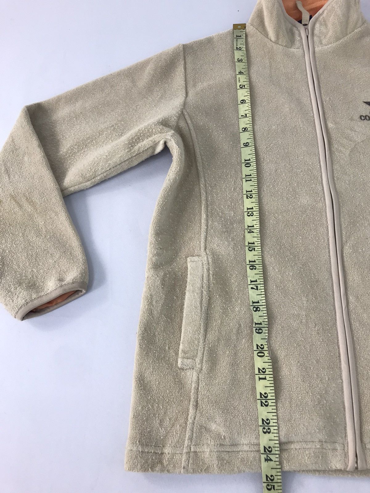 Converse × Vintage Converse Fleece Sweatshirt Zipper Style Embroidered Logo Size M / US 6-8 / IT 42-44 - 10 Thumbnail