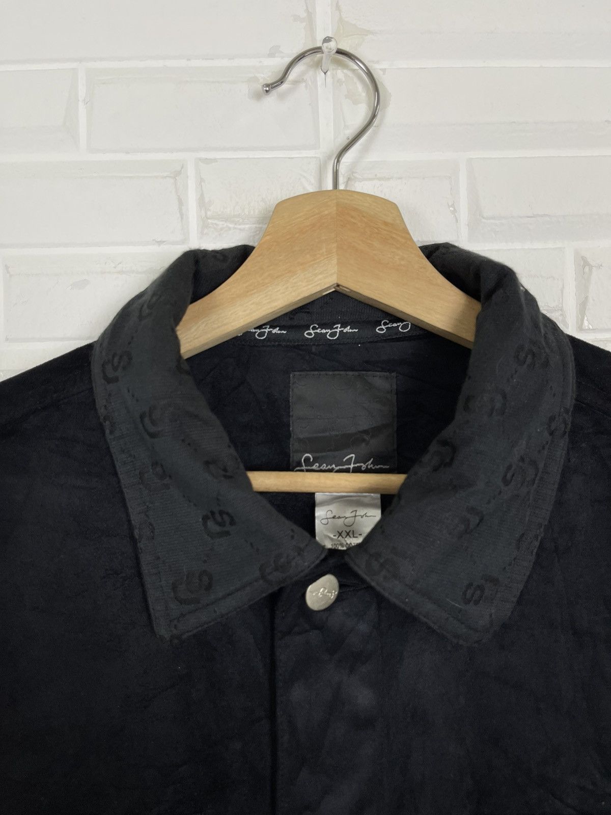Sean John Streetwear Fashion Sean John Black Velvet Size US XXL / EU 58 / 5 - 3 Thumbnail