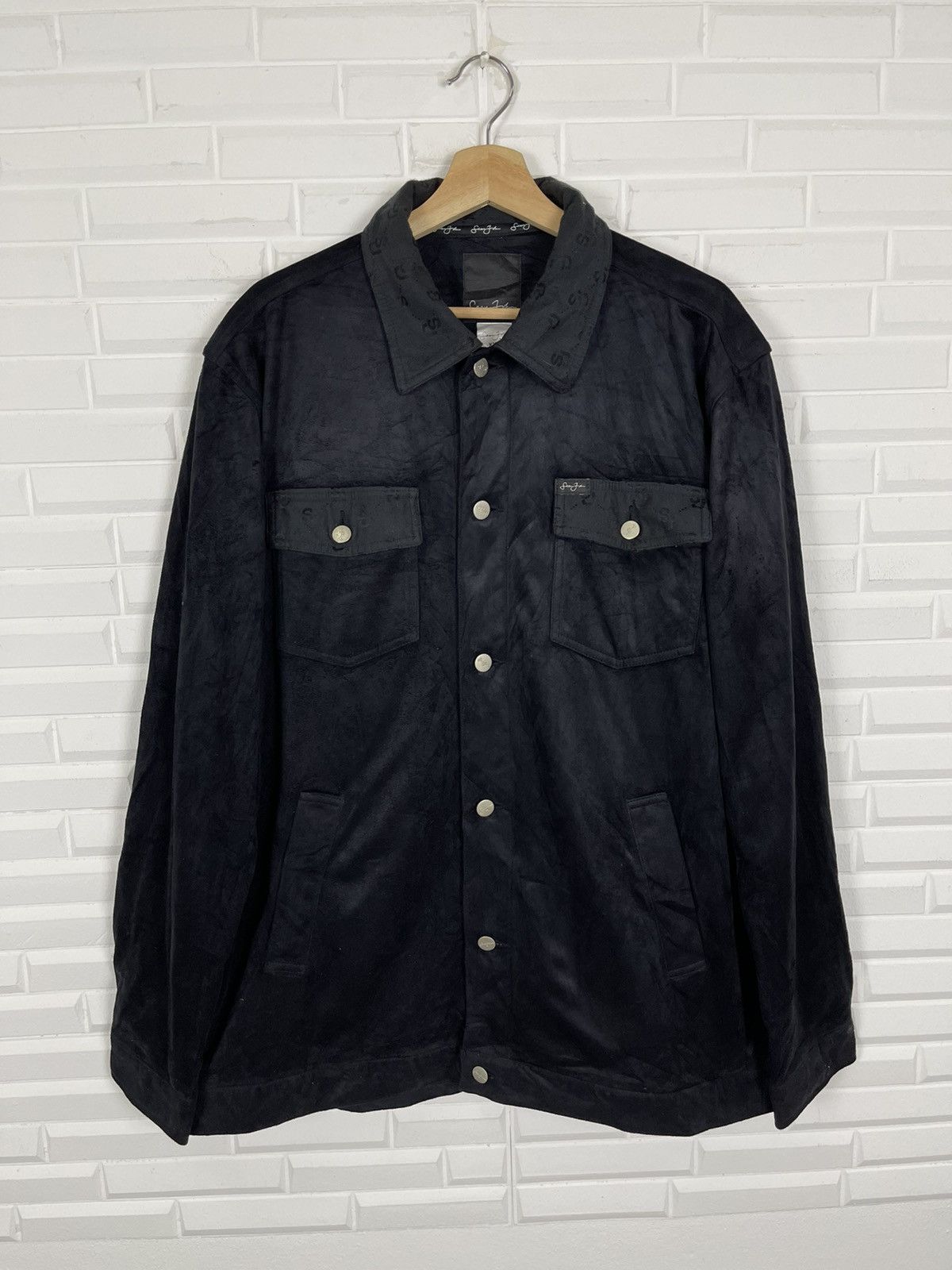Sean John Streetwear Fashion Sean John Black Velvet Size US XXL / EU 58 / 5 - 1 Thumbnail
