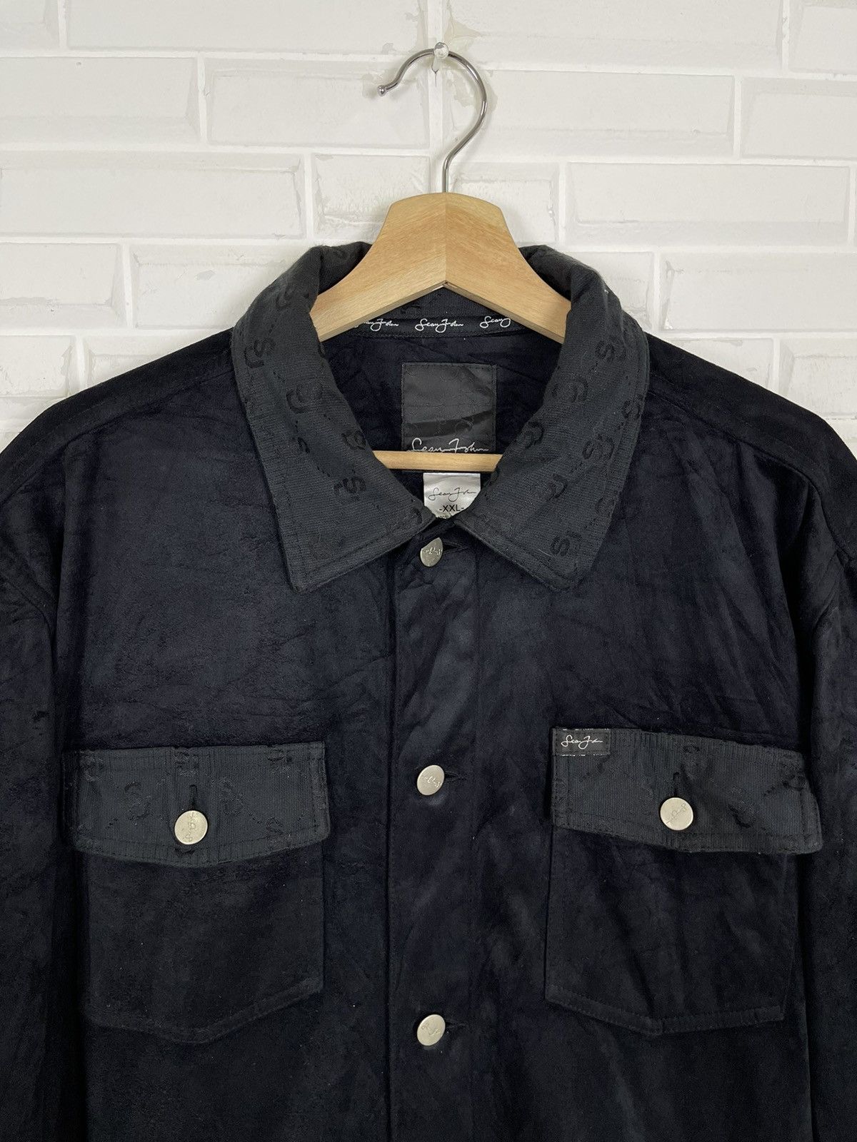 Sean John Streetwear Fashion Sean John Black Velvet Size US XXL / EU 58 / 5 - 2 Thumbnail