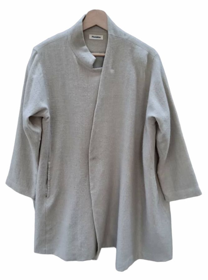 Issey Miyake Vintage Issey Miyake Plantation Wool Jacket Size US M / EU 48-50 / 2 - 1 Thumbnail