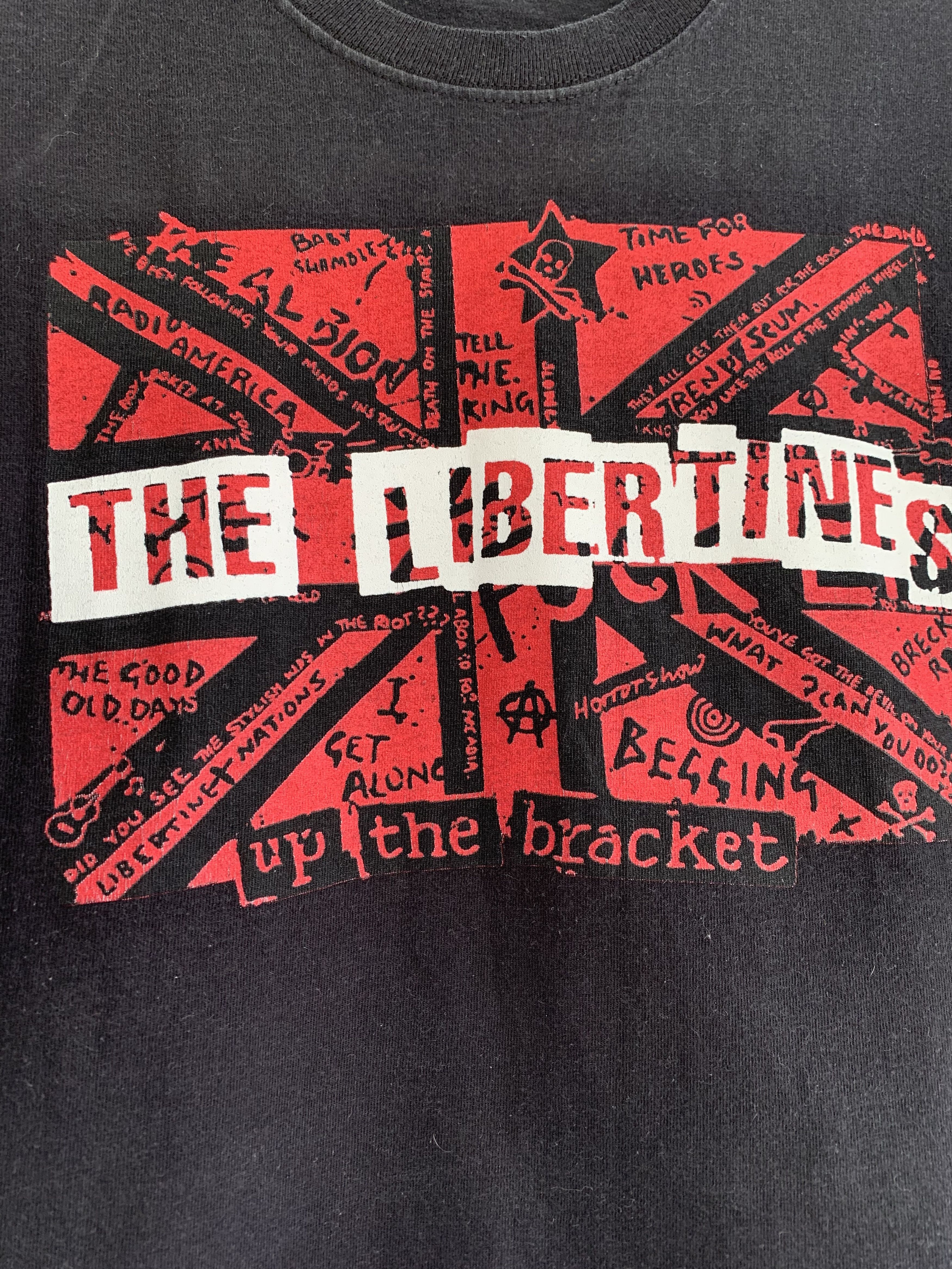 Band Tees 00s The Libertines Vintage Band Tees Oasis Radiohead Britpop Size US L / EU 52-54 / 3 - 2 Thumbnail