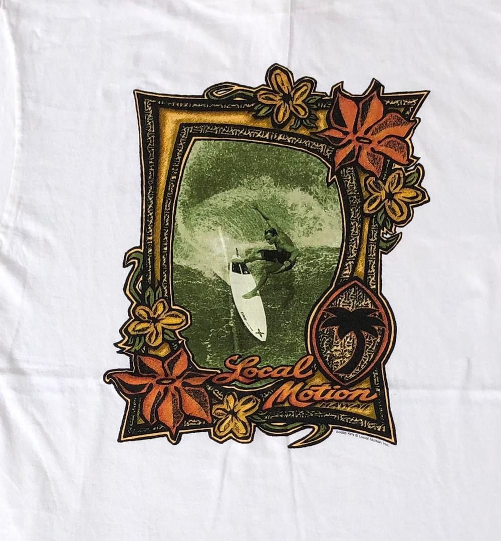Vintage vintage tee Local motion B13 Size US L / EU 52-54 / 3 - 2 Thumbnail