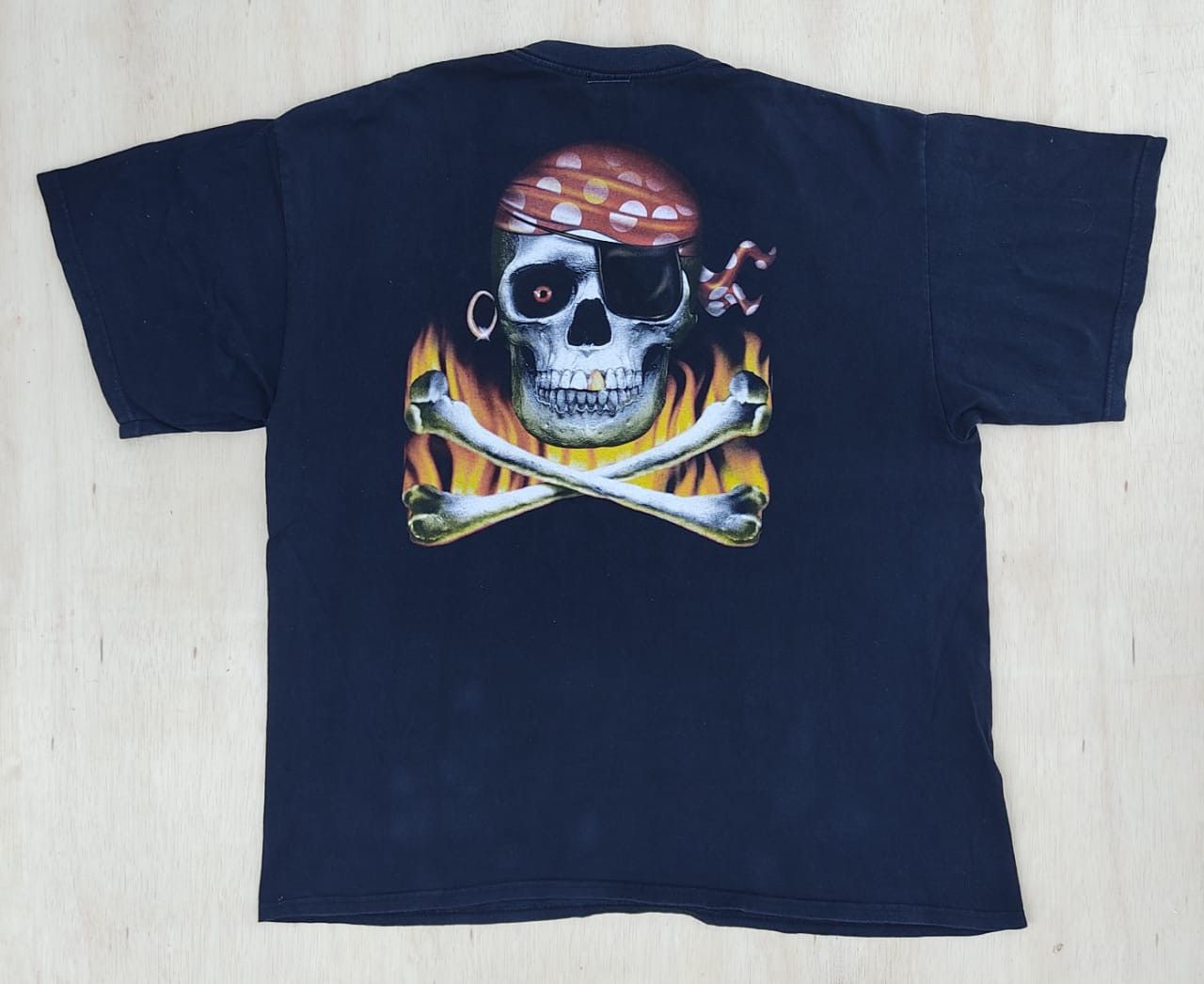 image of Vintage Tee Treasure Island C4 in Black, Men's (Size 2XL)