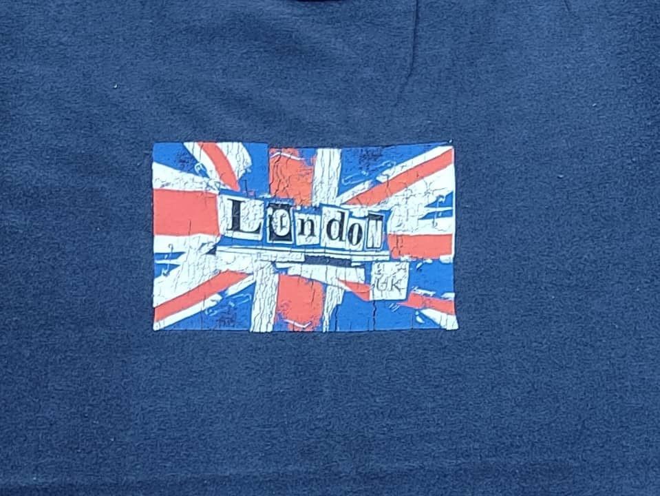 Fruit Of The Loom × Vintage vintage tee A38 LONDON Size US M / EU 48-50 / 2 - 2 Thumbnail