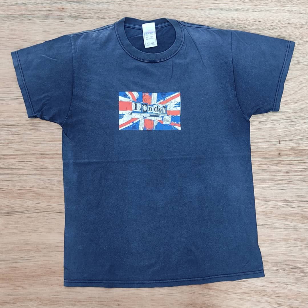 Fruit Of The Loom × Vintage vintage tee A38 LONDON Size US M / EU 48-50 / 2 - 1 Thumbnail