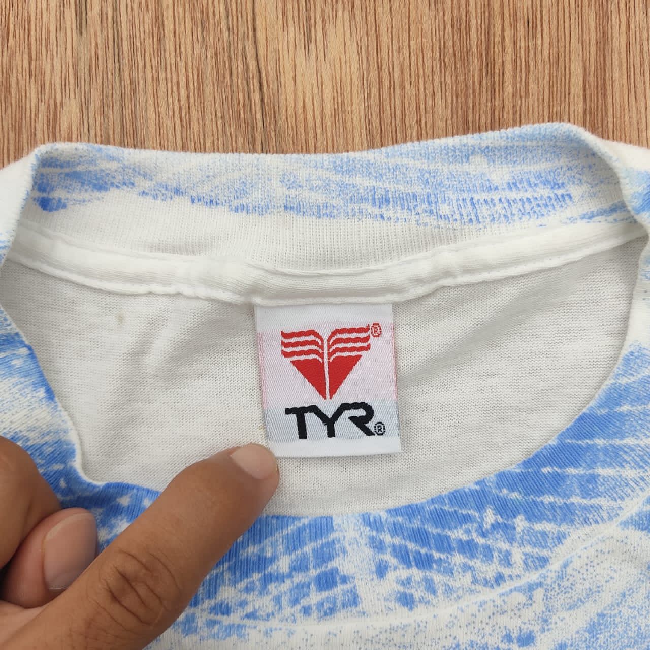 Japanese Brand × Vintage vintage tee D4 TYR Size US M / EU 48-50 / 2 - 3 Thumbnail