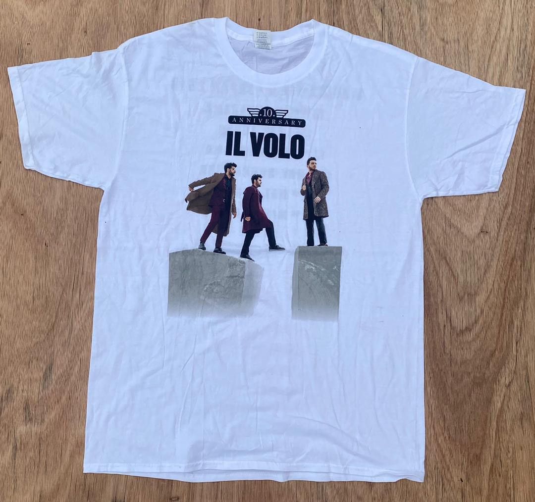 image of Band Tees x Tour Tee Il Lovo Japan Tour C15 in White, Men's (Size XL)