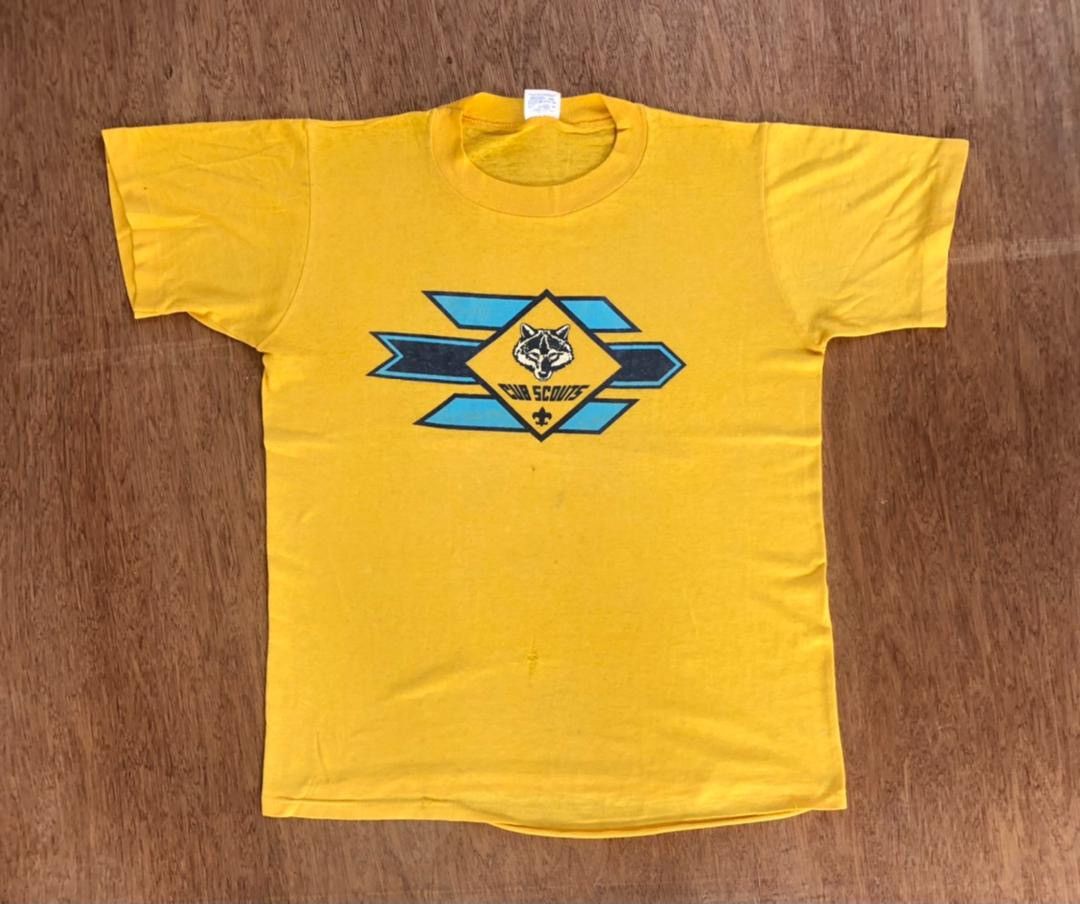 image of Tee Boy Scout Usa C8 in Yellow, Men's (Size Small)