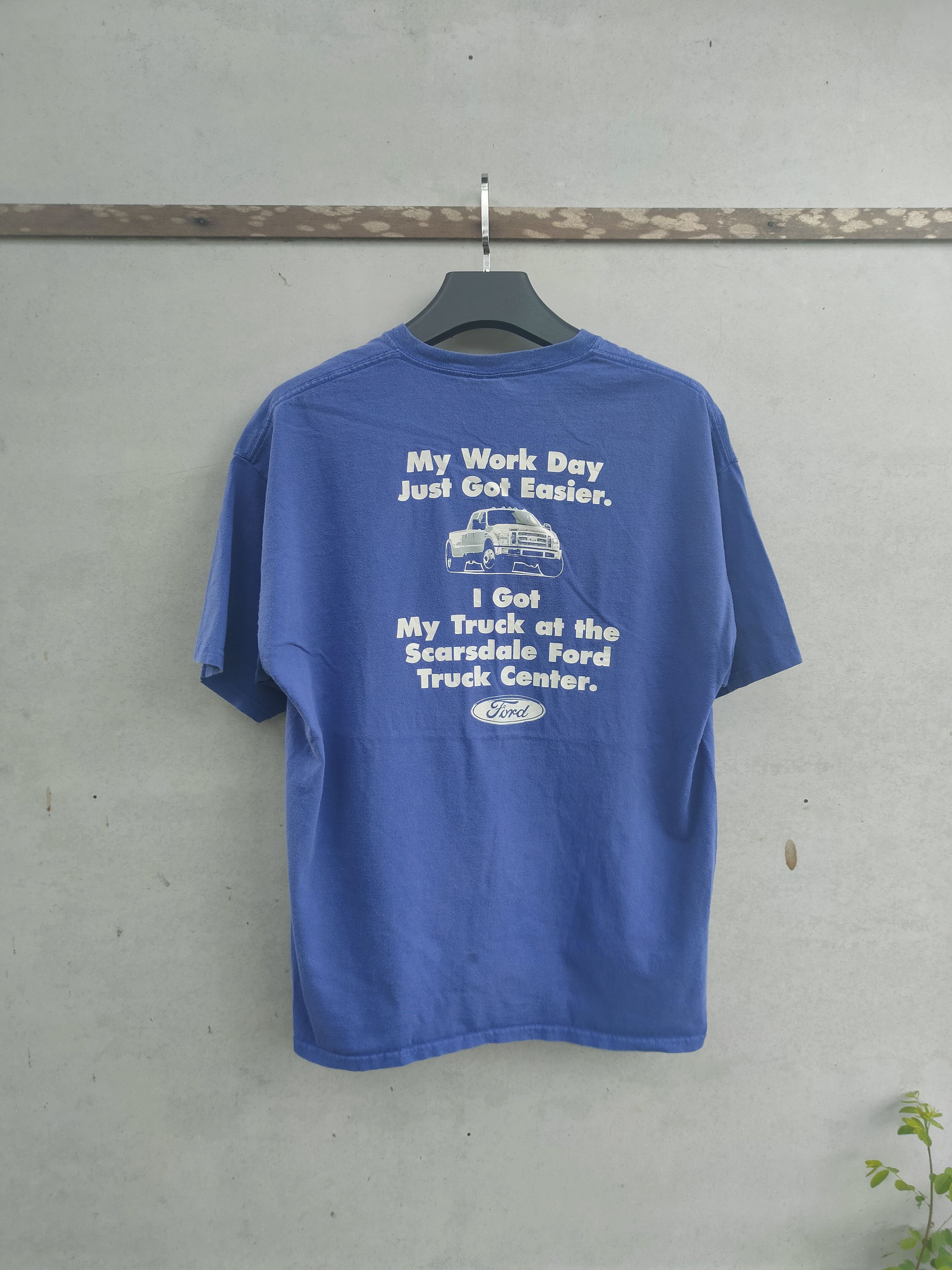 Vintage Ford red oversized top