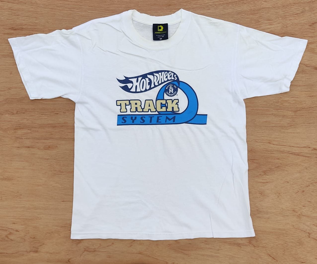 image of Vintage Tee D - 16 Hotwheels in White, Men's (Size Medium)