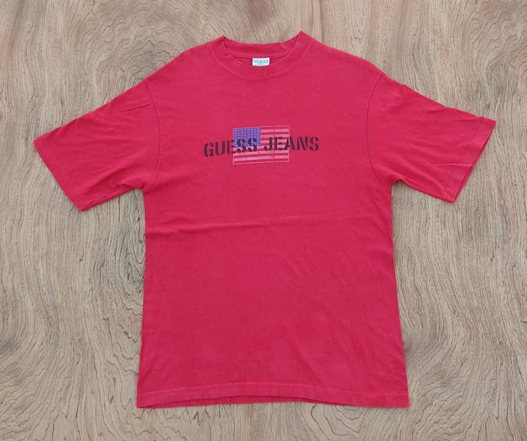 image of Guess Made In Usa in Red, Men's (Size Medium)