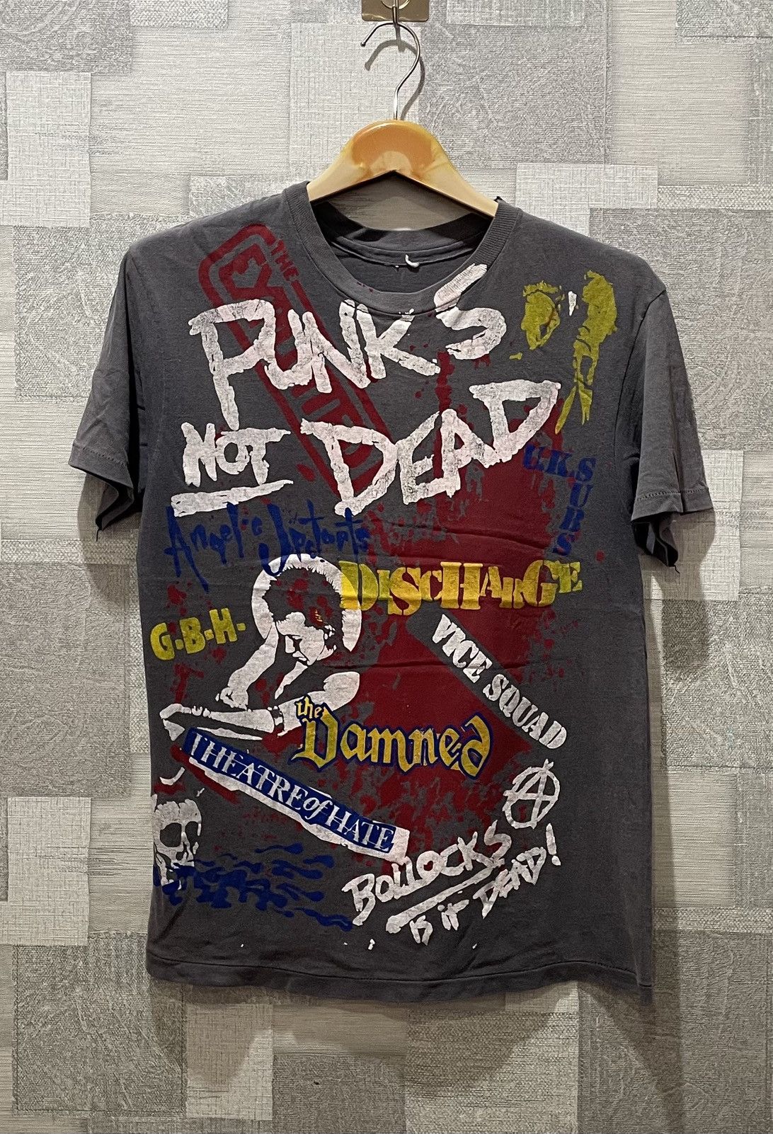 Band Tees × Vintage Vintage PUNKs NOT DEAD tee exploited Z4 Size US M / EU 48-50 / 2 - 1 Thumbnail