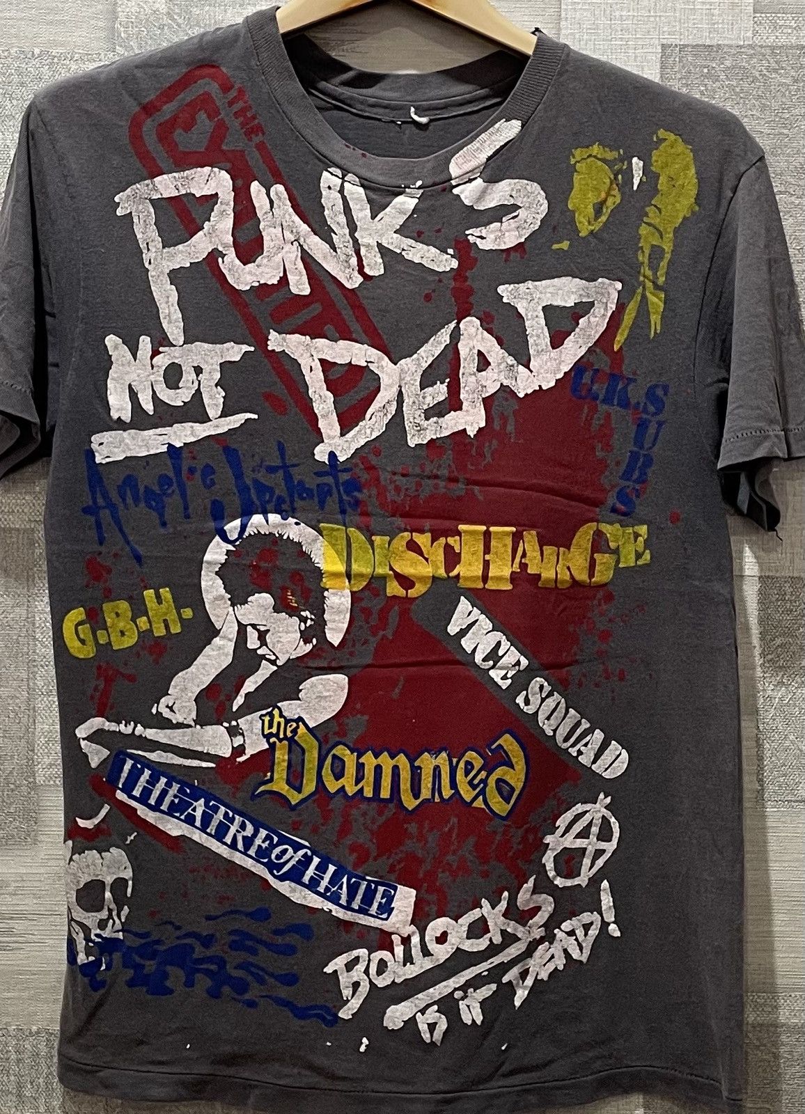 Band Tees × Vintage Vintage PUNKs NOT DEAD tee exploited Z4 Size US M / EU 48-50 / 2 - 2 Thumbnail