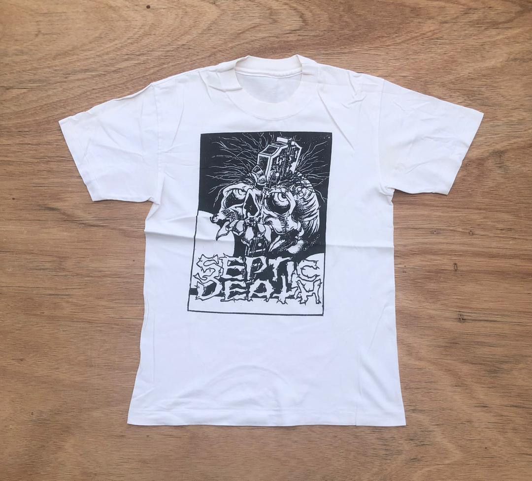 Band Tees × Vintage vintage tee D - 17 Septic Death Size US M / EU 48-50 / 2 - 1 Thumbnail