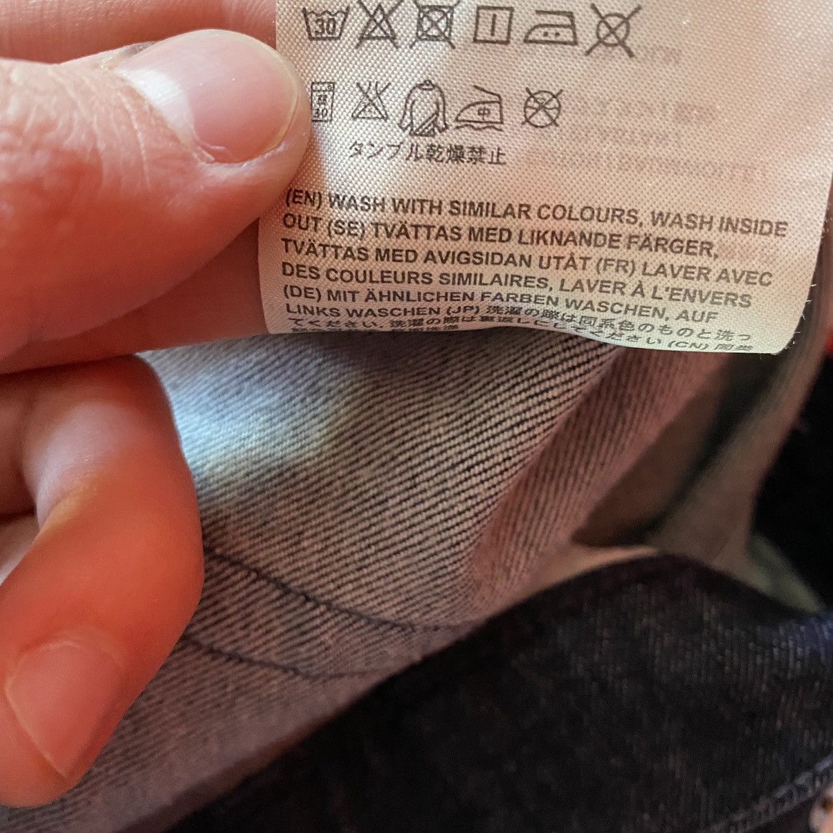 Acne Studios Acne Studios Ace Rossi Denim Jeans Size US 34 / EU 50 - 6 Thumbnail