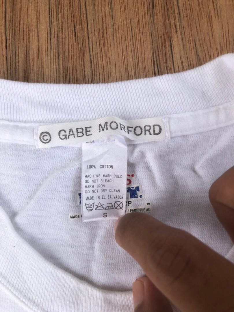 Hanes × Vintage vintage tee Gabe Morford D1 Size US S / EU 44-46 / 1 - 3 Thumbnail