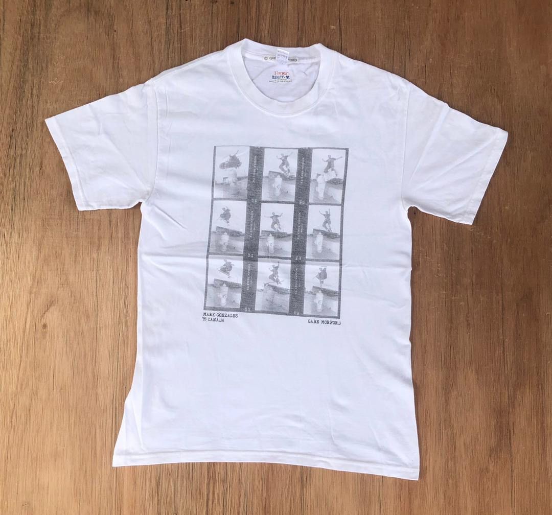 Hanes × Vintage vintage tee Gabe Morford D1 Size US S / EU 44-46 / 1 - 1 Thumbnail