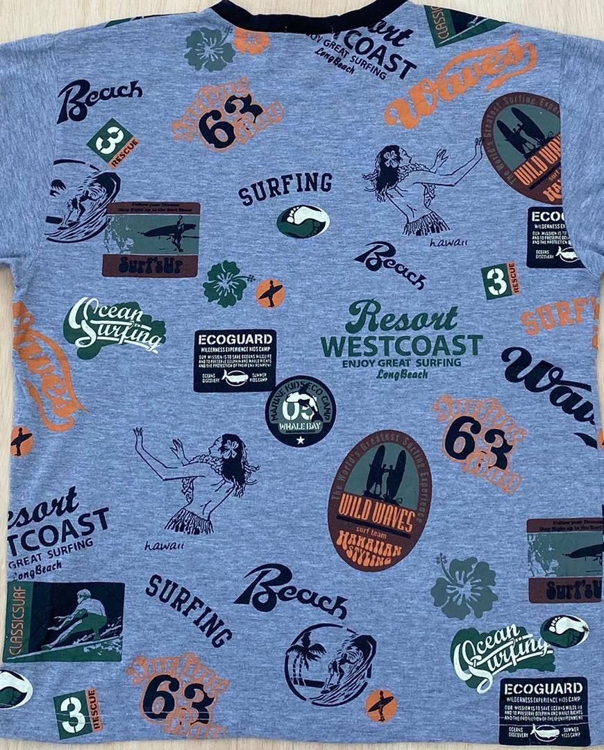 Vintage vintage tee surf style C -19 full print Size US M / EU 48-50 / 2 - 4 Thumbnail