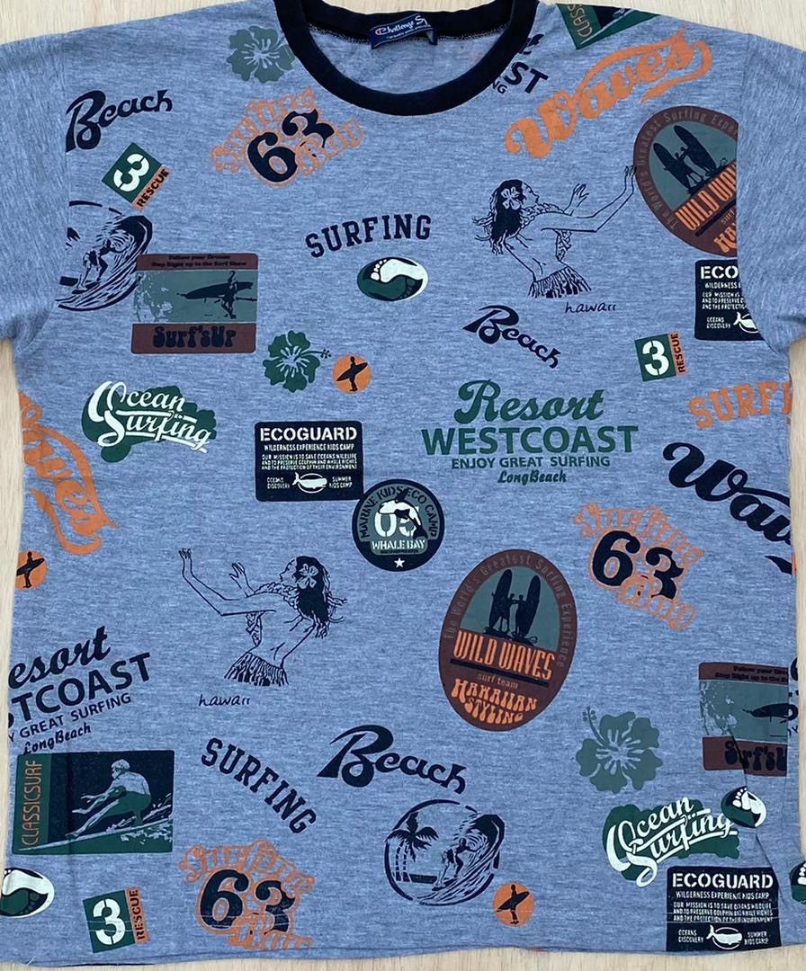 Vintage vintage tee surf style C -19 full print Size US M / EU 48-50 / 2 - 3 Thumbnail