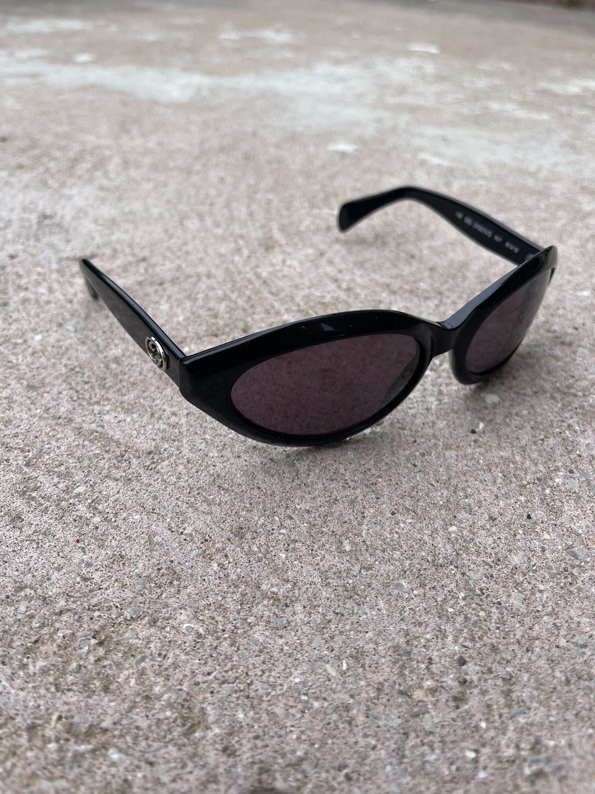 Gucci Gucci Kurt Cobain Black Sunglasses GG 2402/N/S 807 Vintage