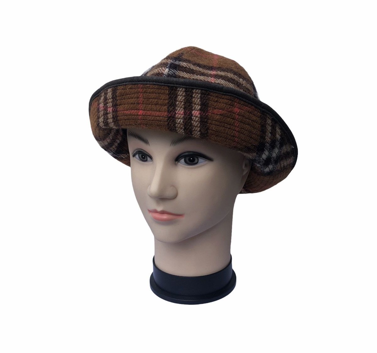 Burberry Burberry London Blue Label Wool Bucket Hat Size ONE SIZE - 3 Thumbnail