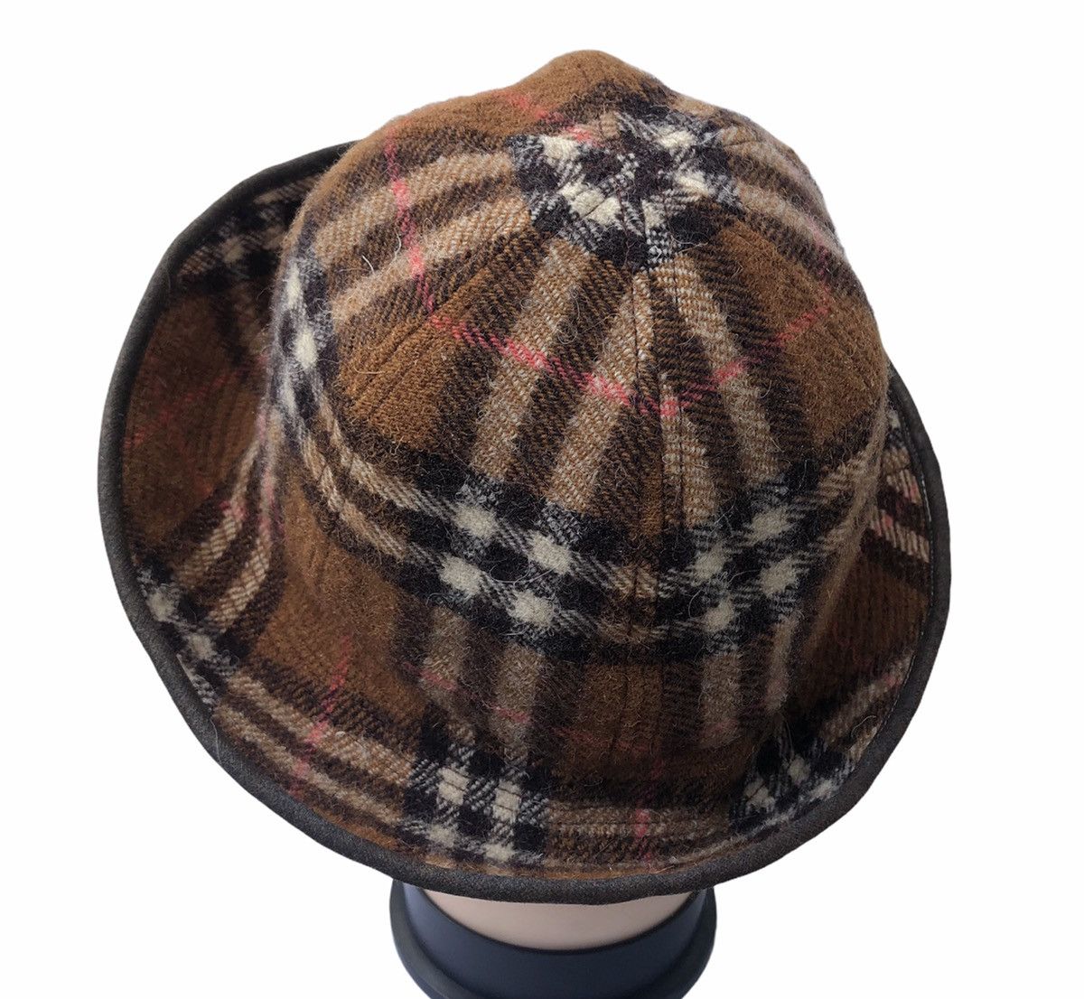 Burberry Burberry London Blue Label Wool Bucket Hat Size ONE SIZE - 9 Thumbnail